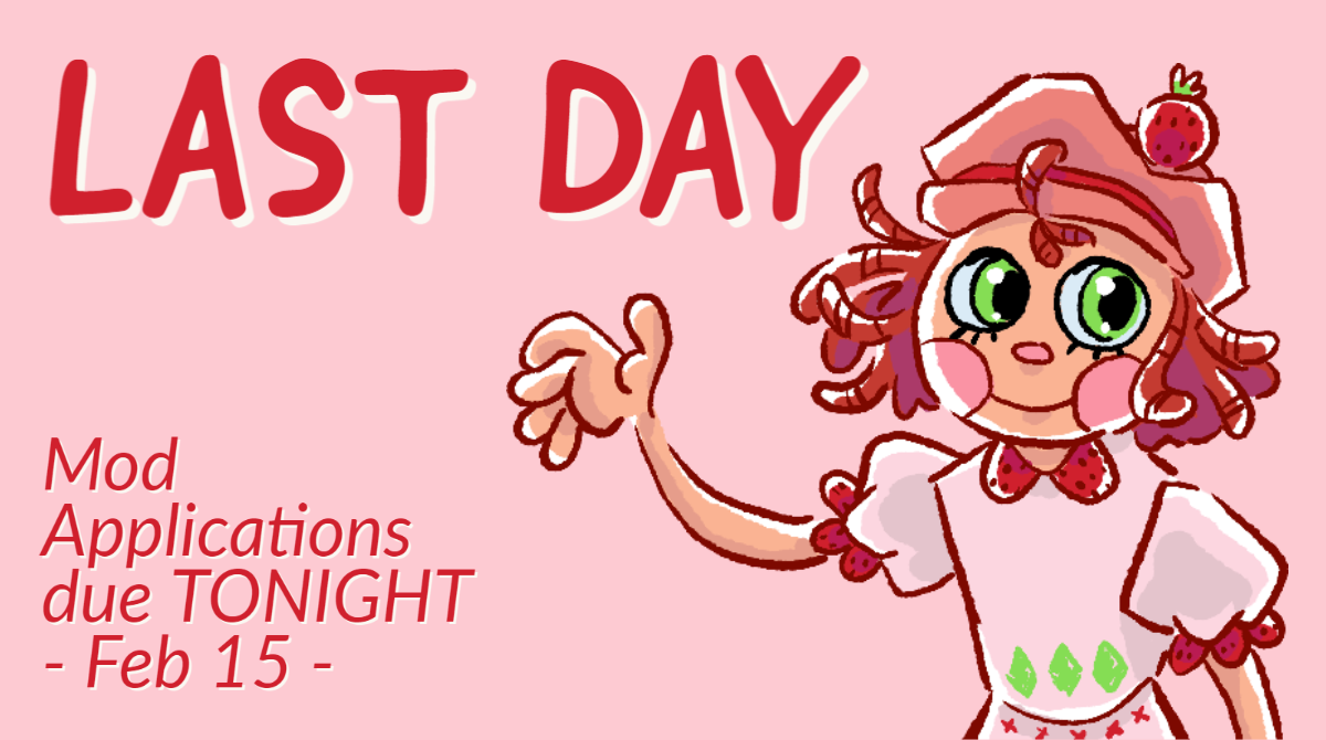 Mod applications: last day