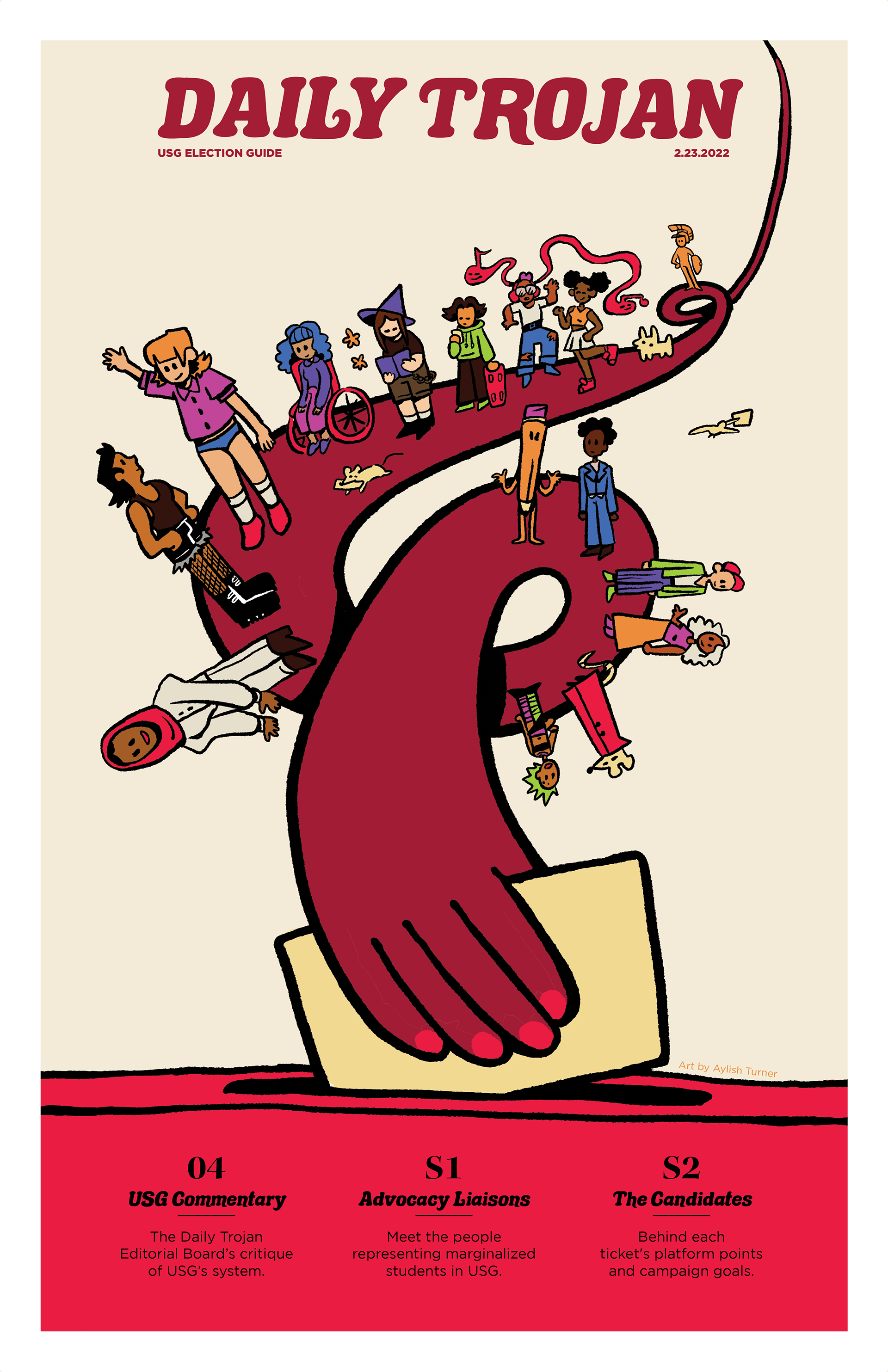 Special issues cover: student elections