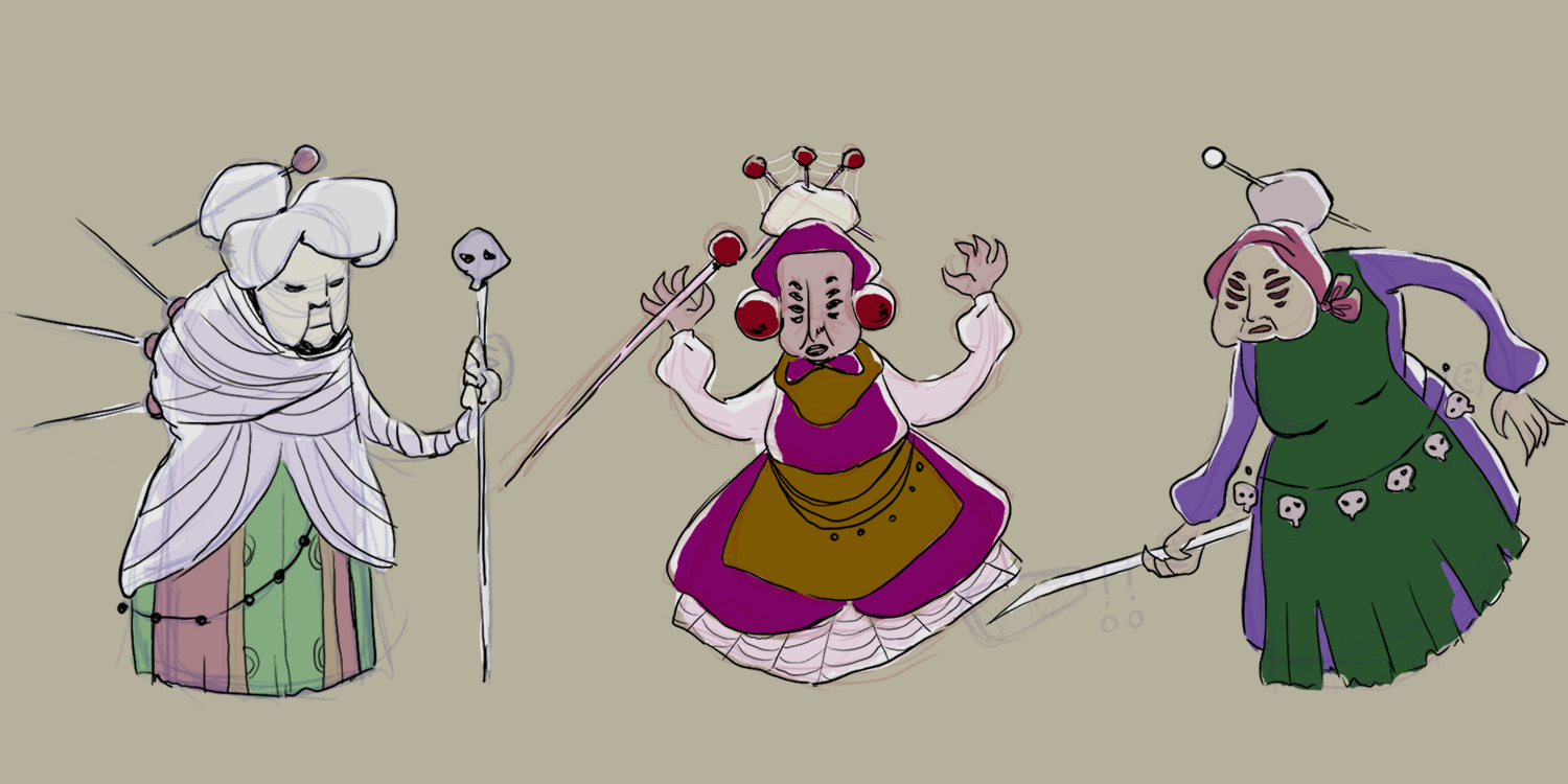 "Baba Yaga" antagonist concept art