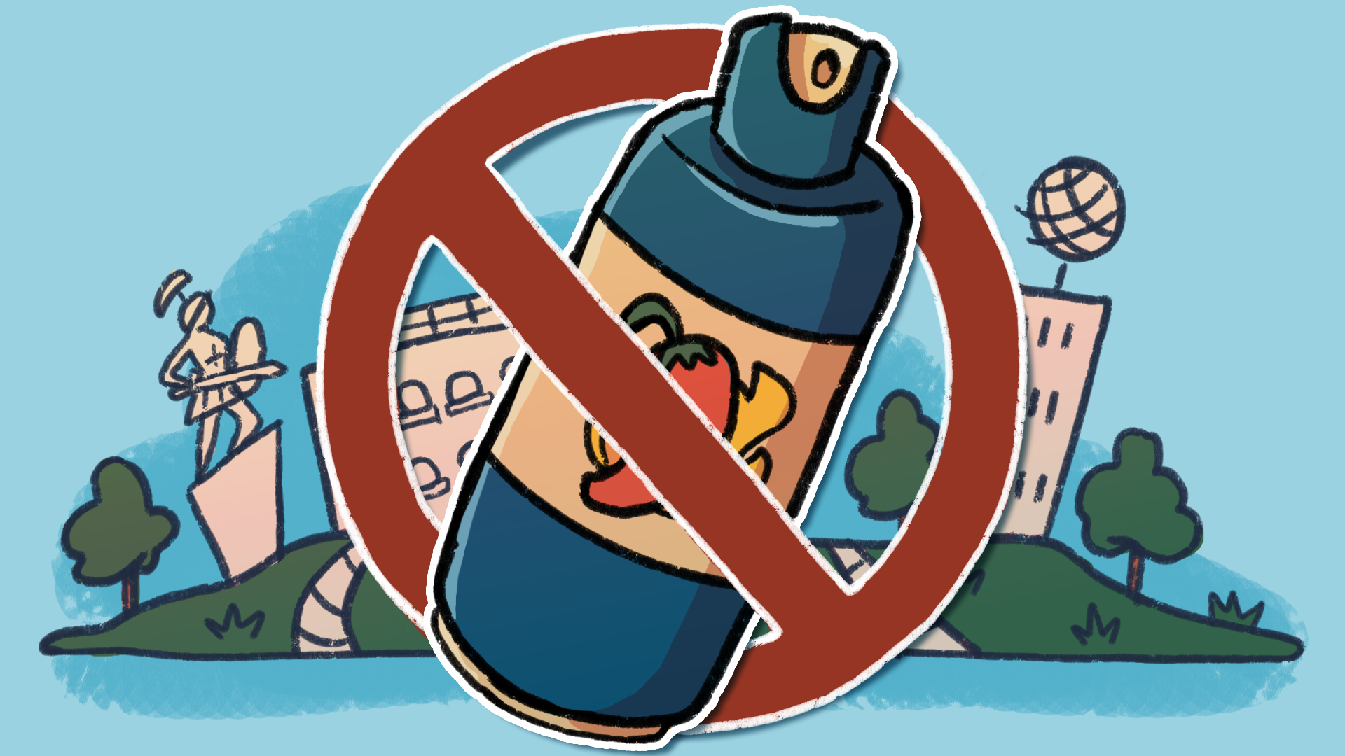 Reverse the pepper spray ban on campus