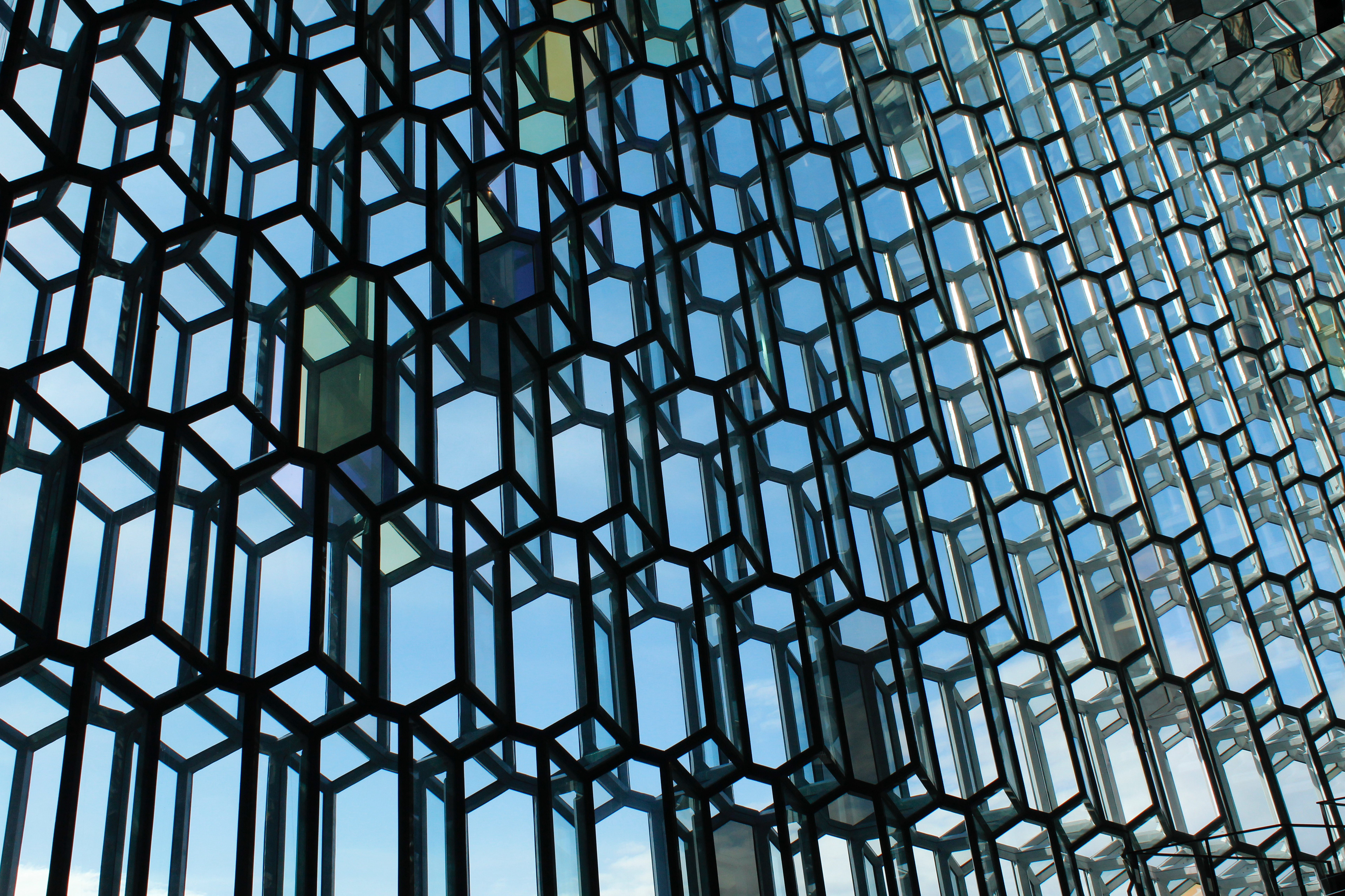 Harpa Concert Hall in Reykjavik, Iceland