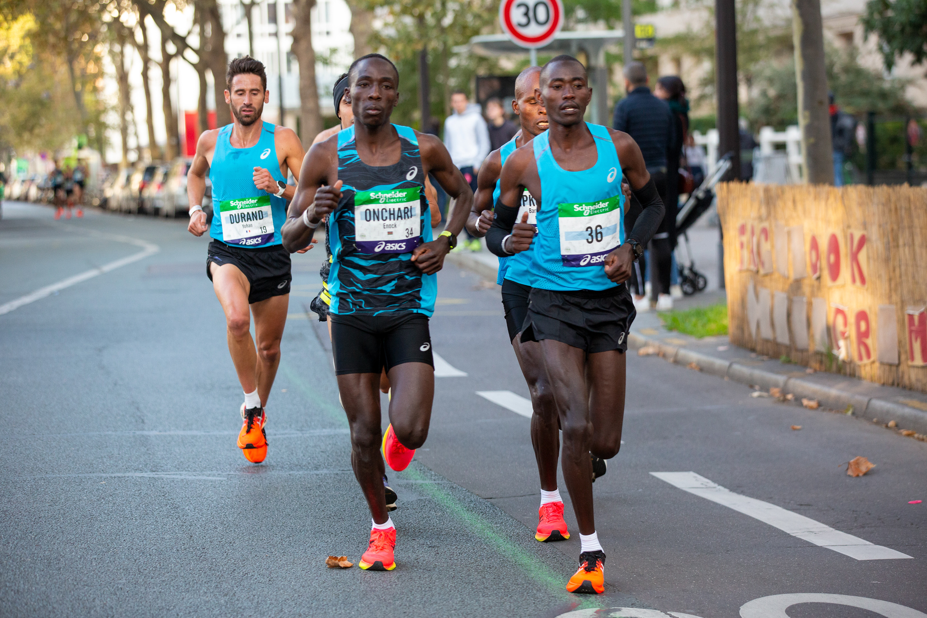 Marathon de Paris 2021 (km 9)