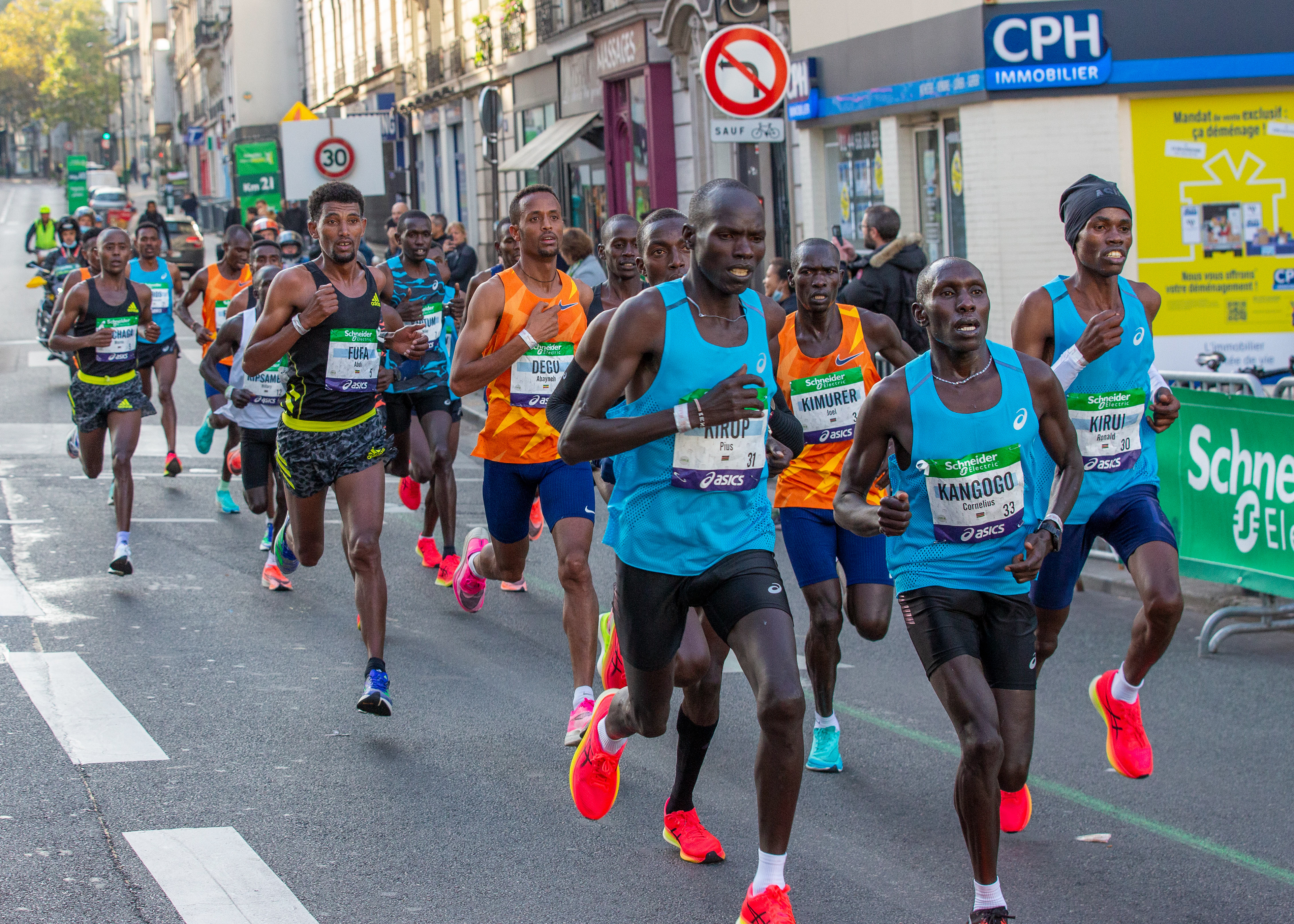 Marathon de Paris 2021 (km 21)