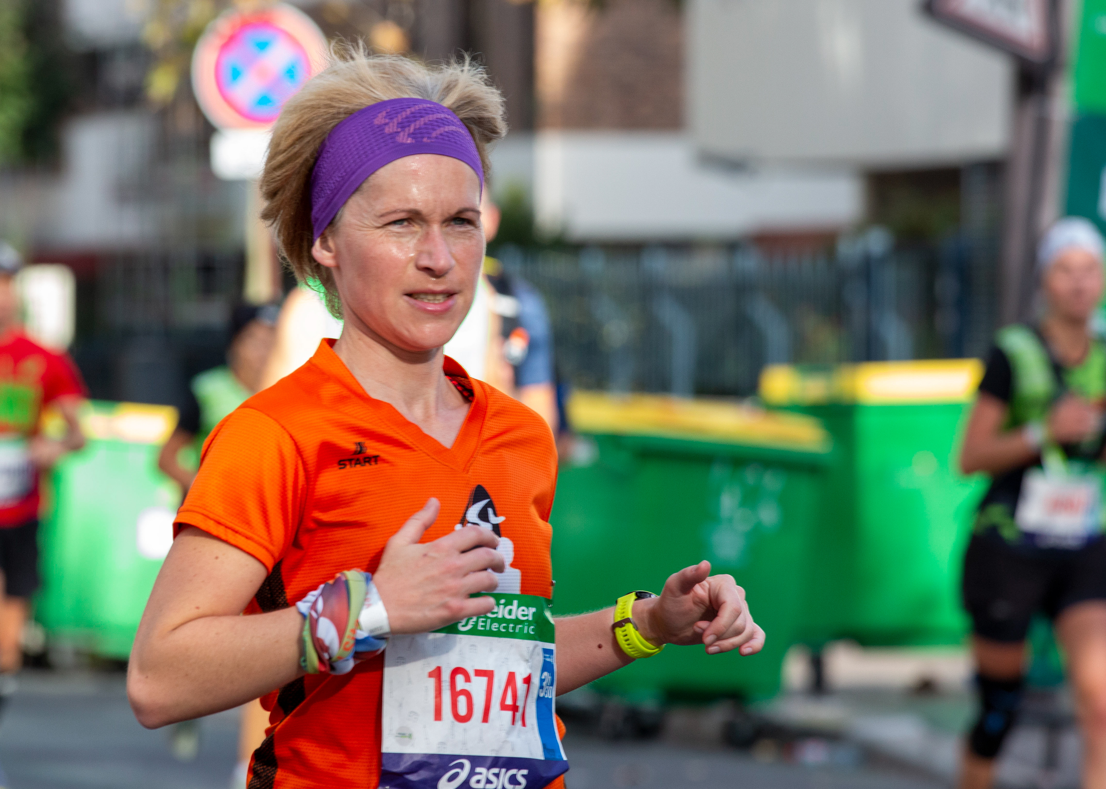 Marathon de Paris 2021 (km 9)
