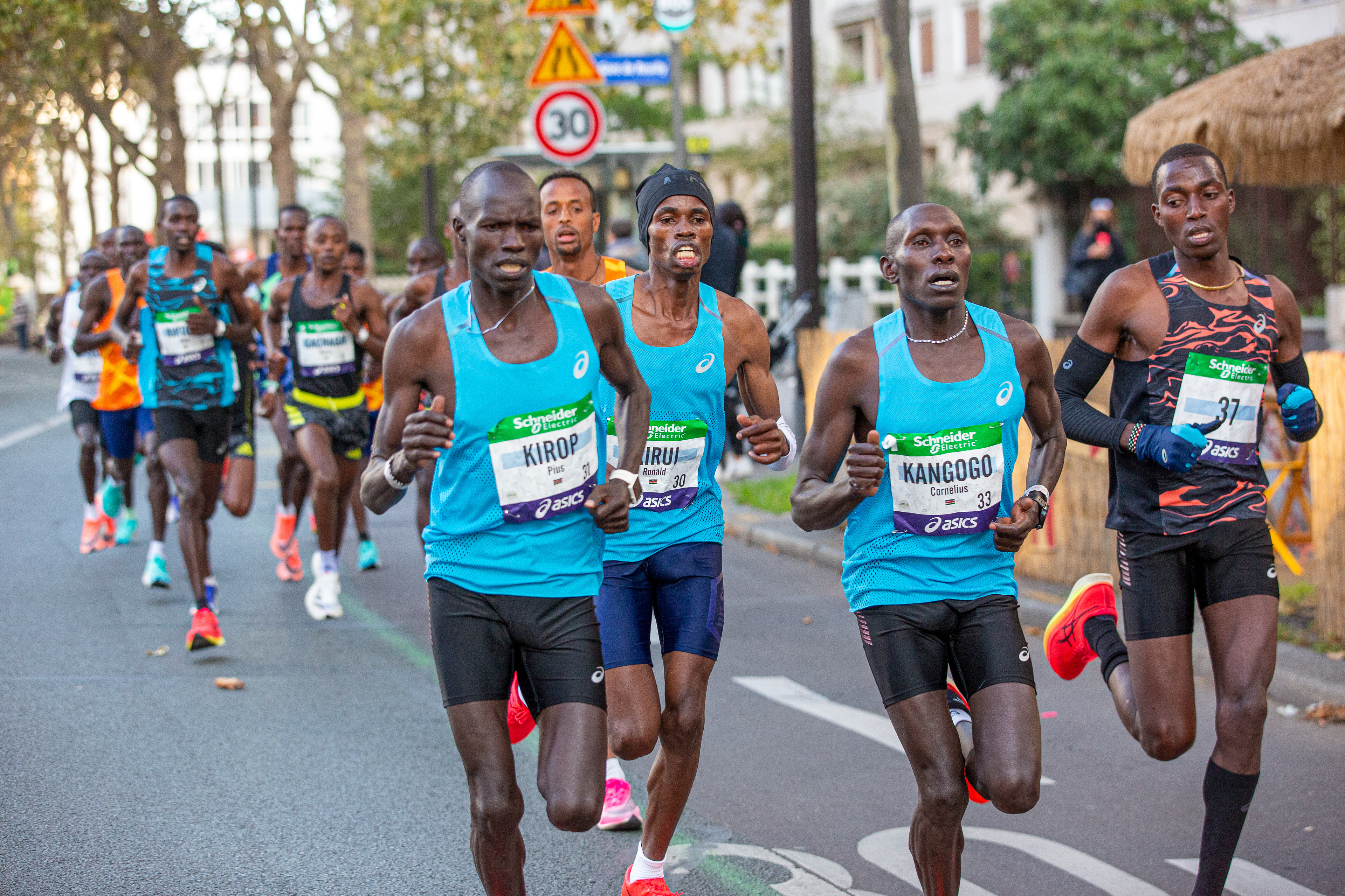 Marathon de Paris 2021 (km 9)