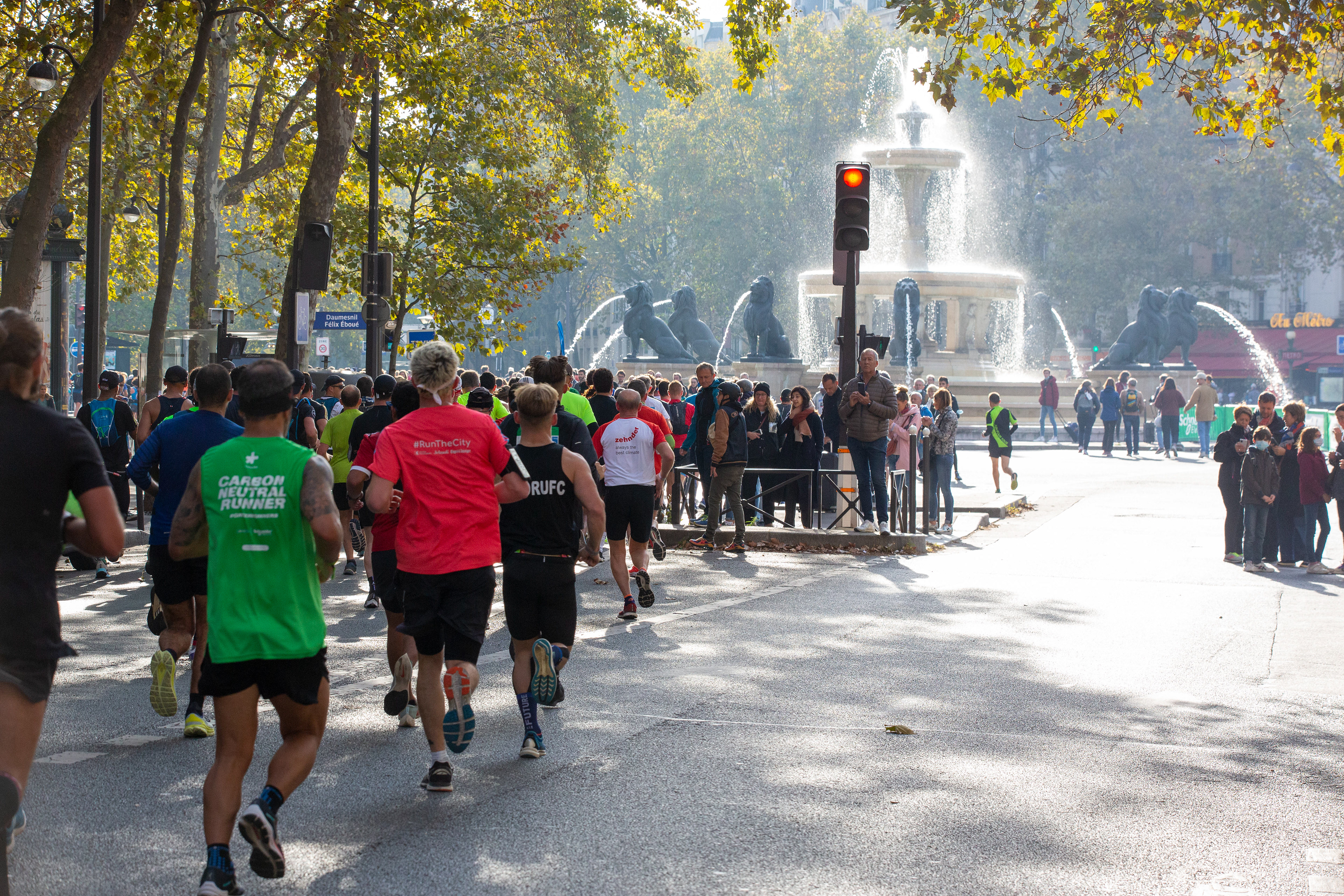 Marathon de Paris 2021 (km 9)