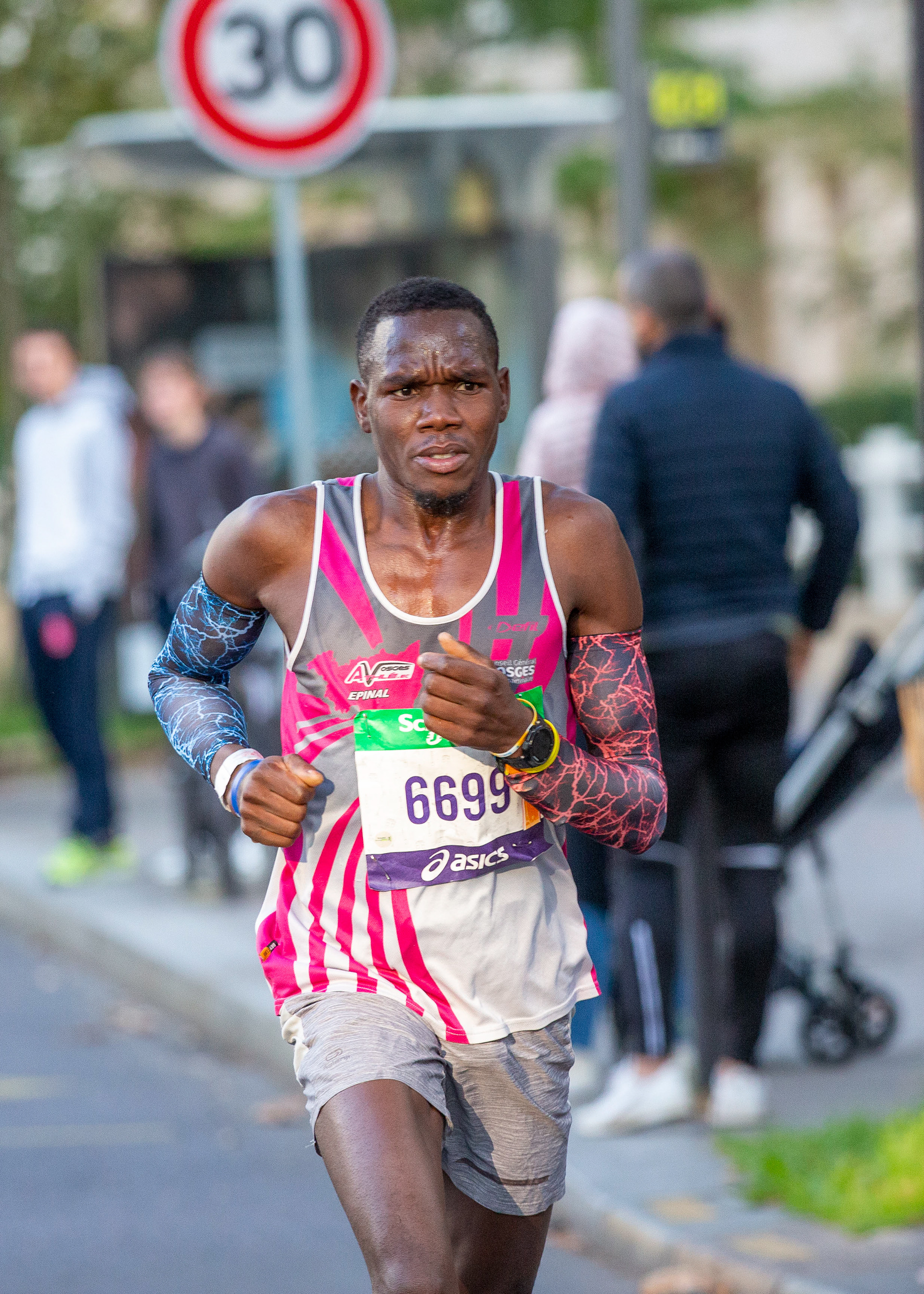 Marathon de Paris 2021 (km 9)