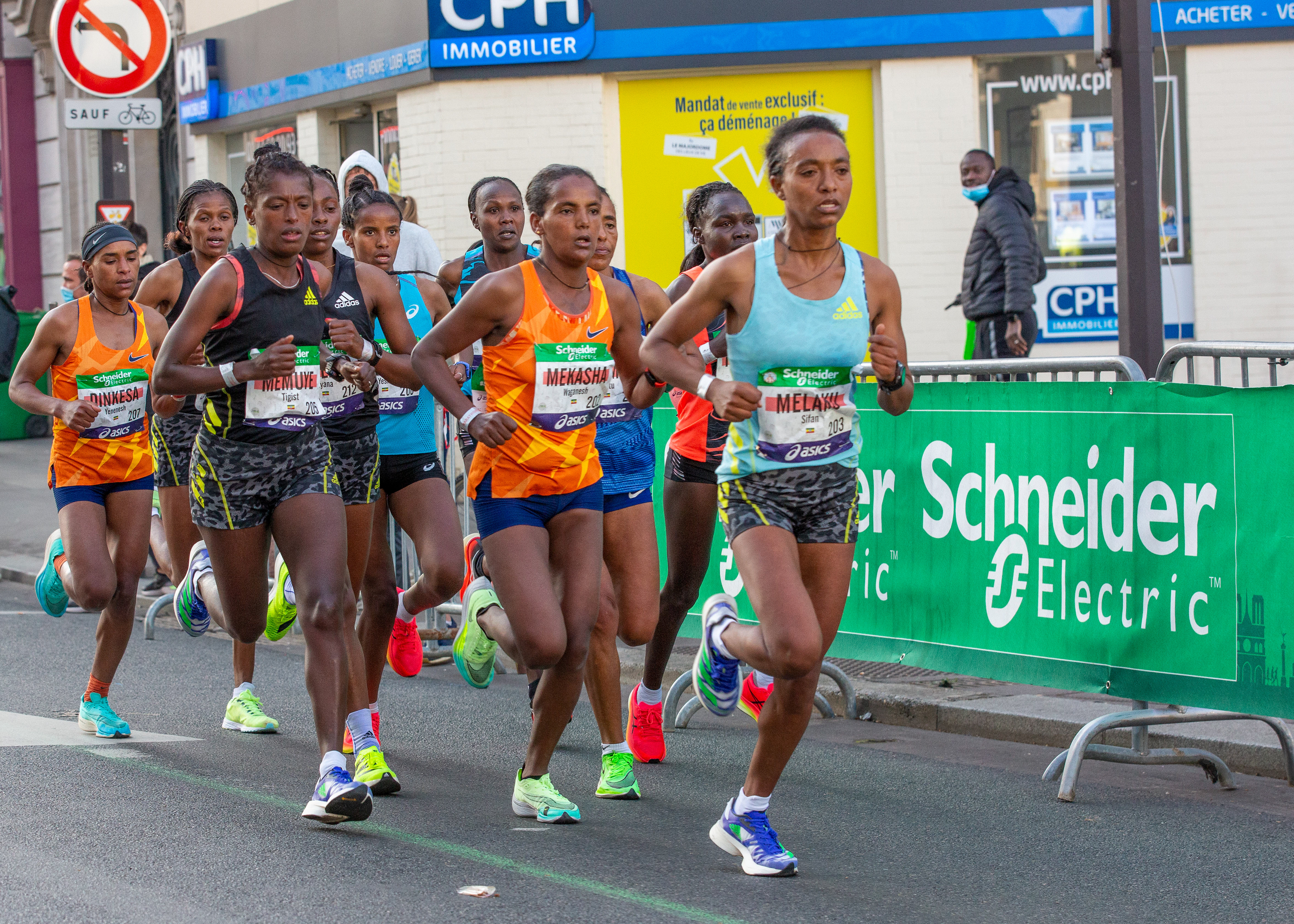 Marathon de Paris 2021 (km 21)