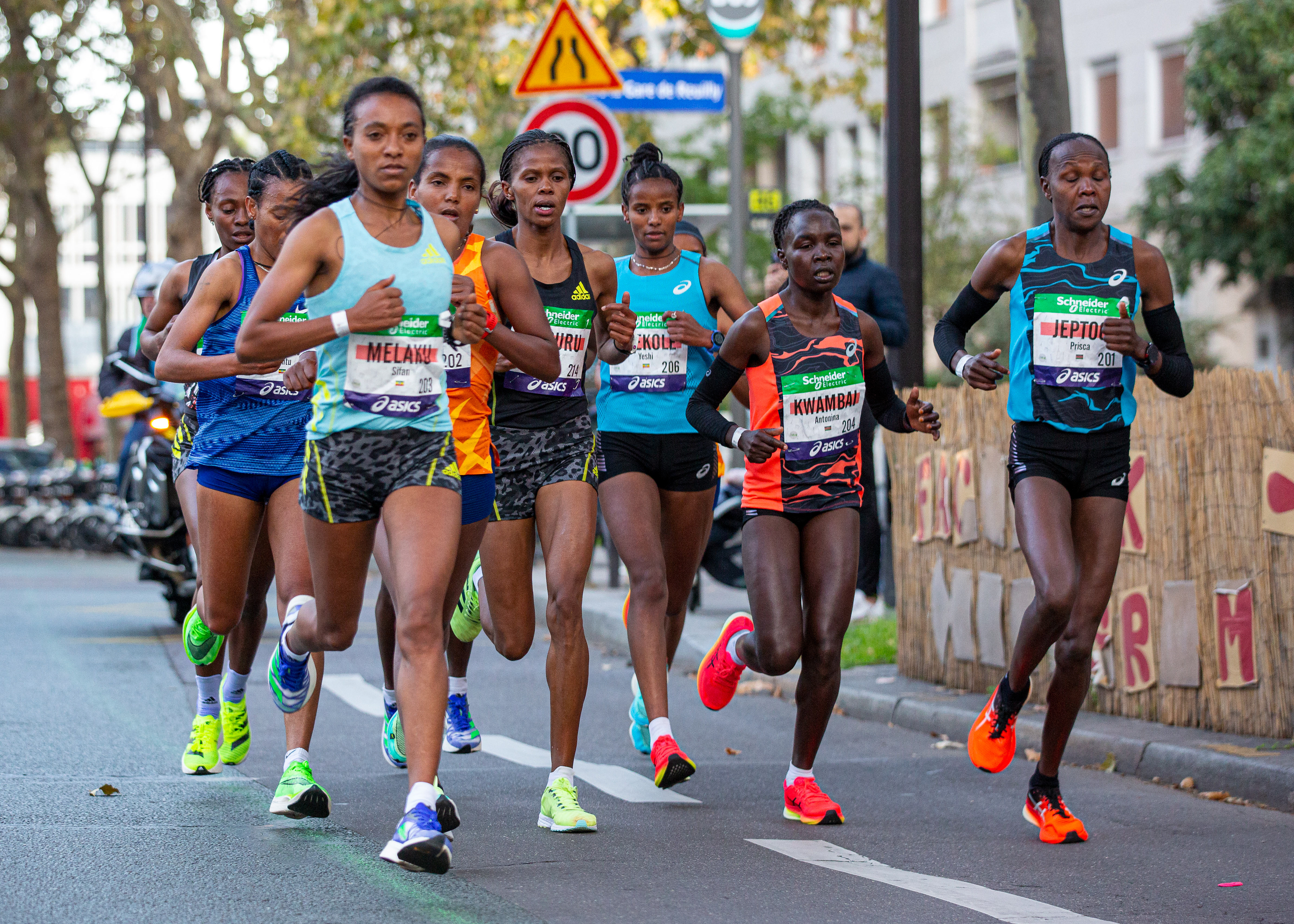 Marathon de Paris 2021 (km 9)