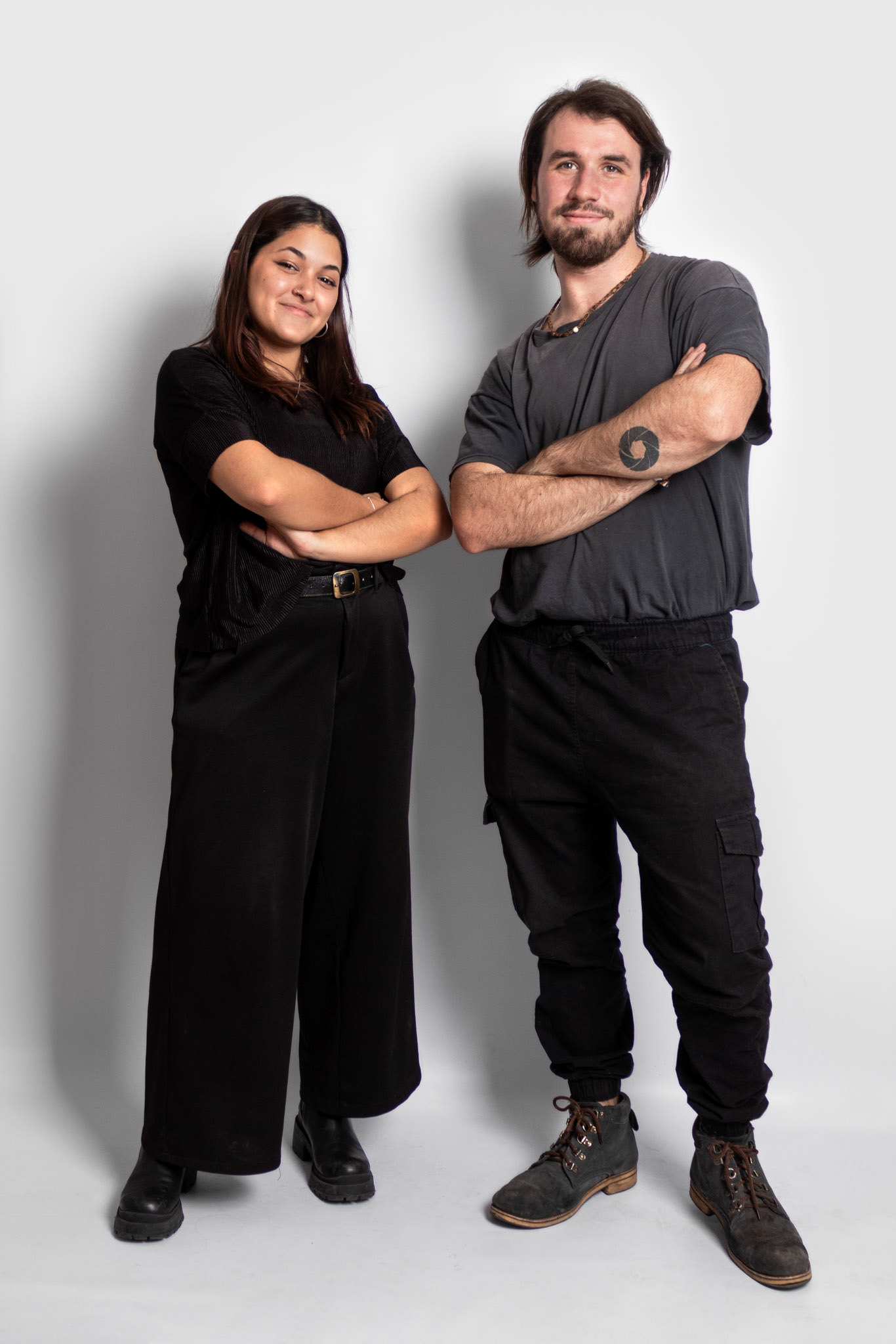 Retrato en estudio estilo casual para Florida Fotografía. Modelo Malena Estente. FOTO/Igor Wagner