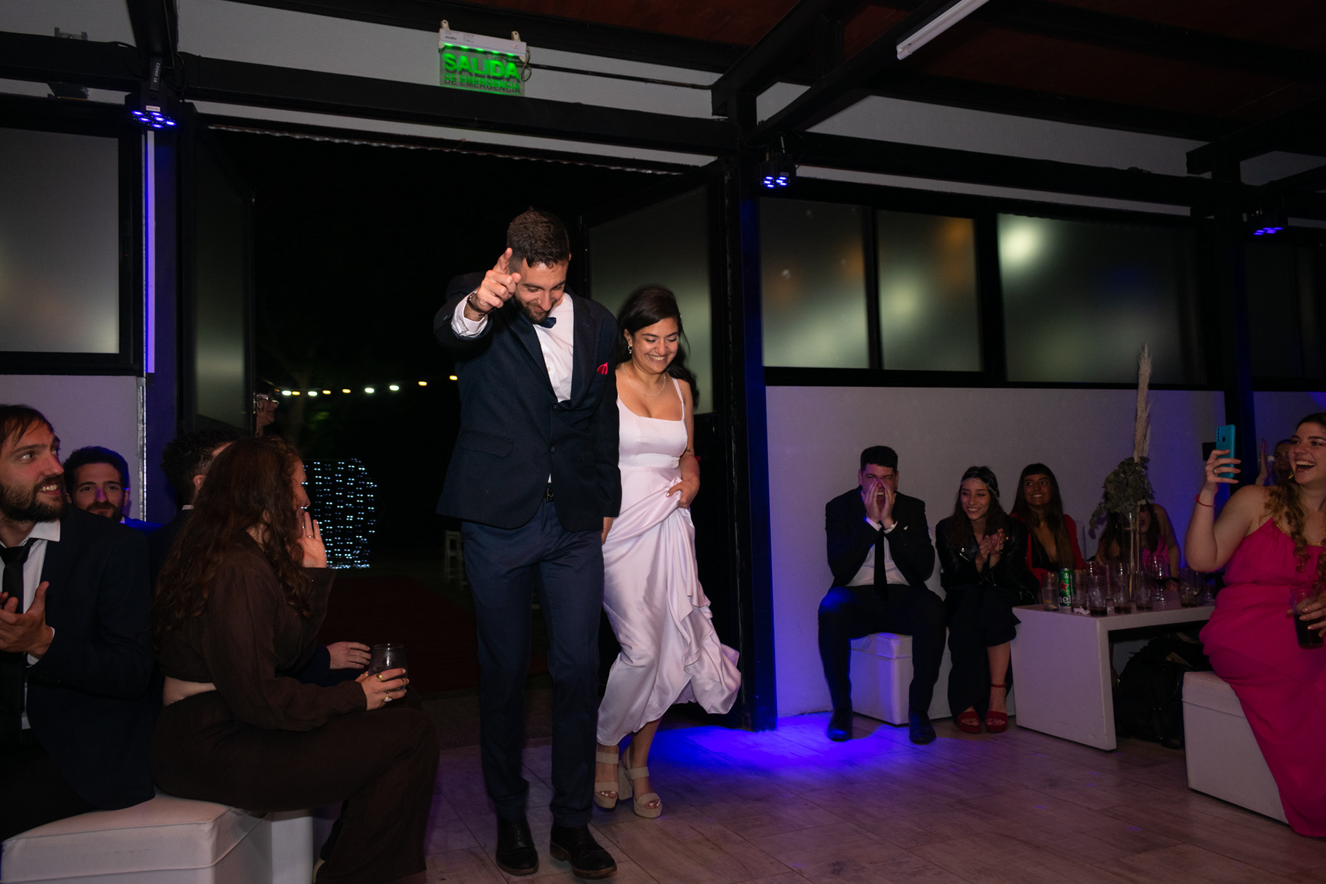 Casamiento de Tomi y Flor, en la quinta La Loba, en Pilar, Buenos Aires, el 5 de noviembre de 2022. FOTO/Igor Wagner