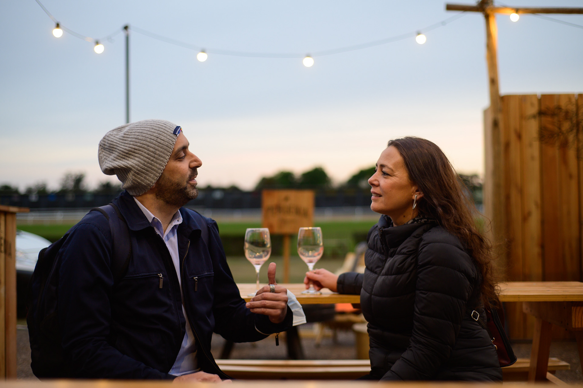 Cobertura del evento 100 Bodegas para Planeta Vinos, en el Hipódromo de San Isidro, Buenos Aires, Argentina, el 14 de octubre de 2022. FOTO/Igor Wagner
