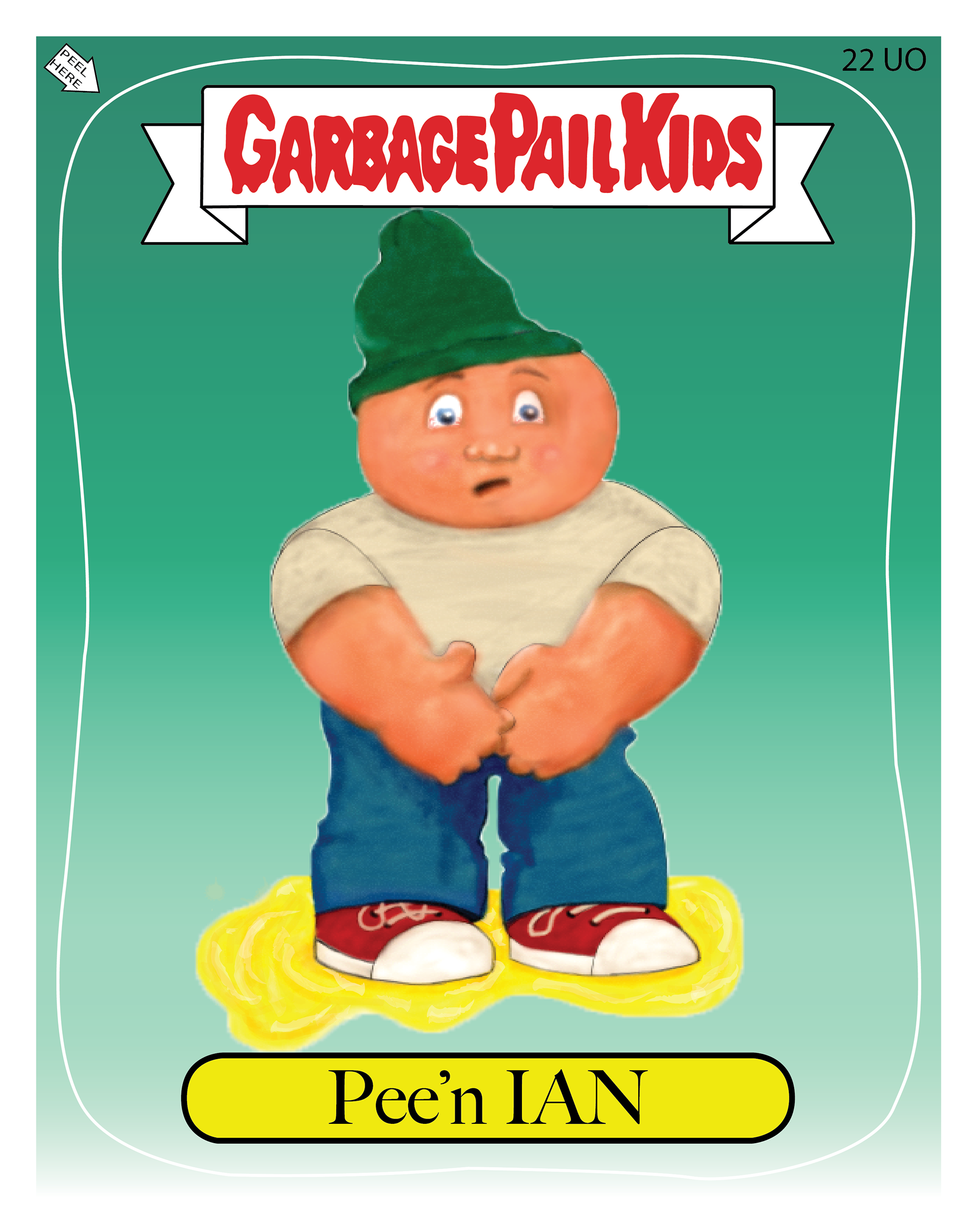 Custom Garbage Pail Kid