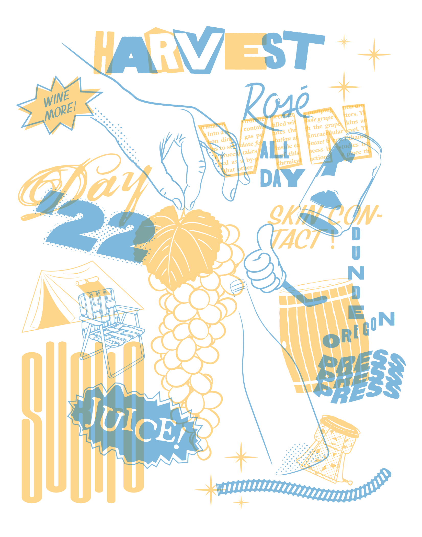 Day Wines - 2022 Harvest Crew Shirt