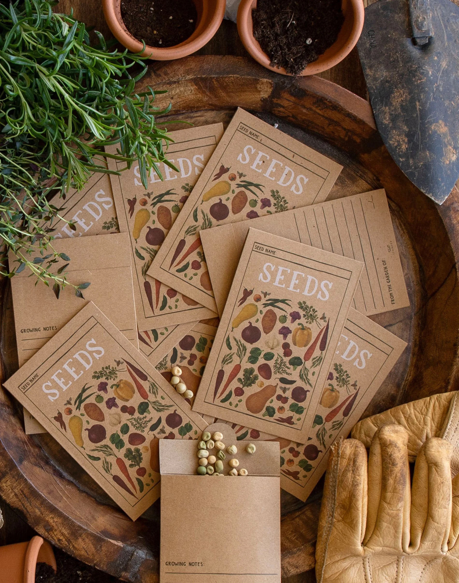 VEGGIE SEED PACKETS