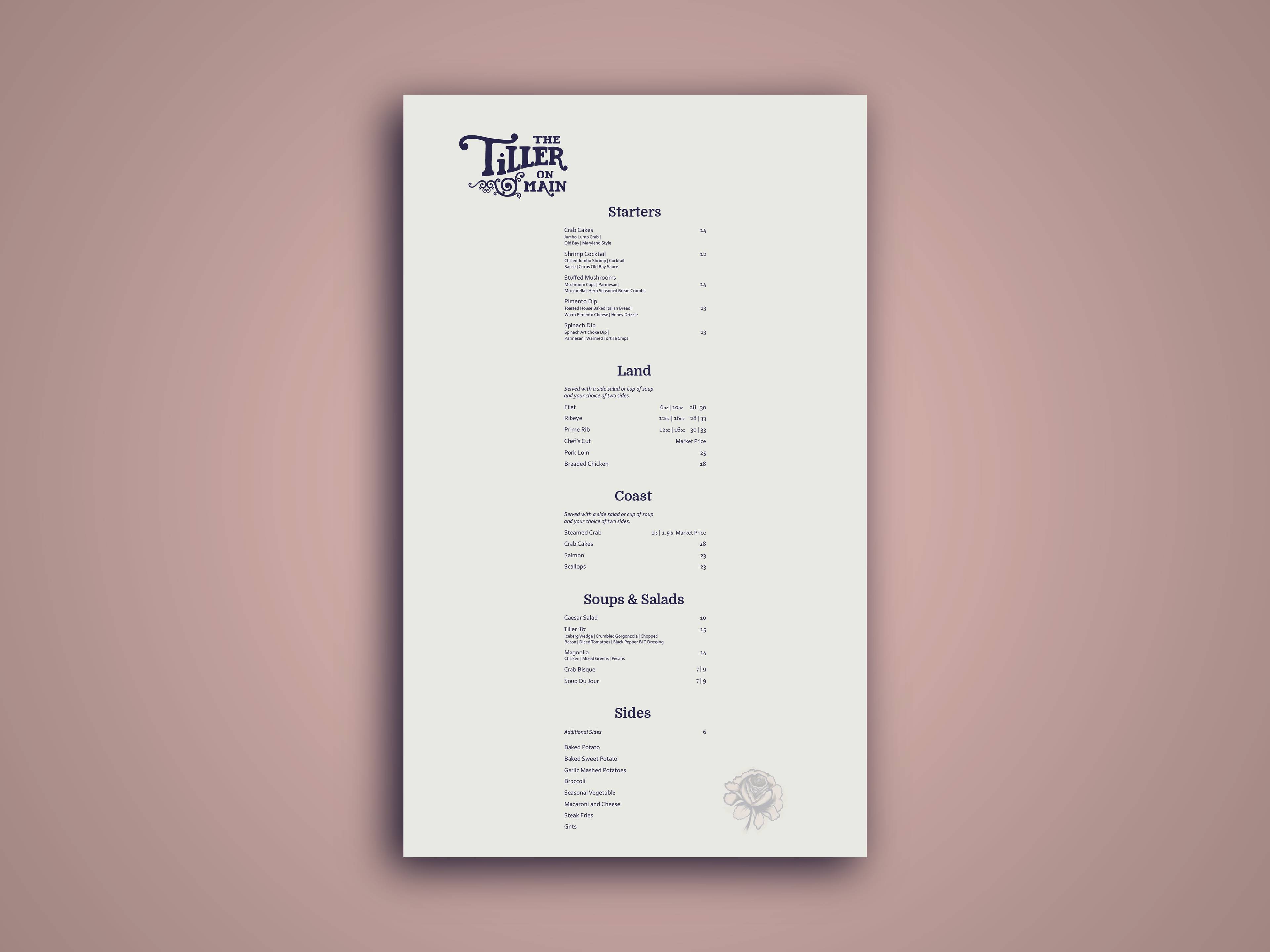 MENU DESIGN