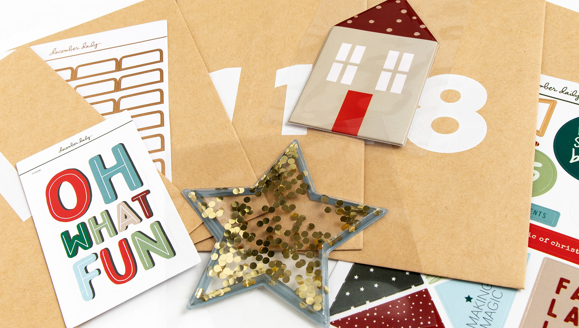 STICKER ADVENT CALENDAR • ALI EDWARDS