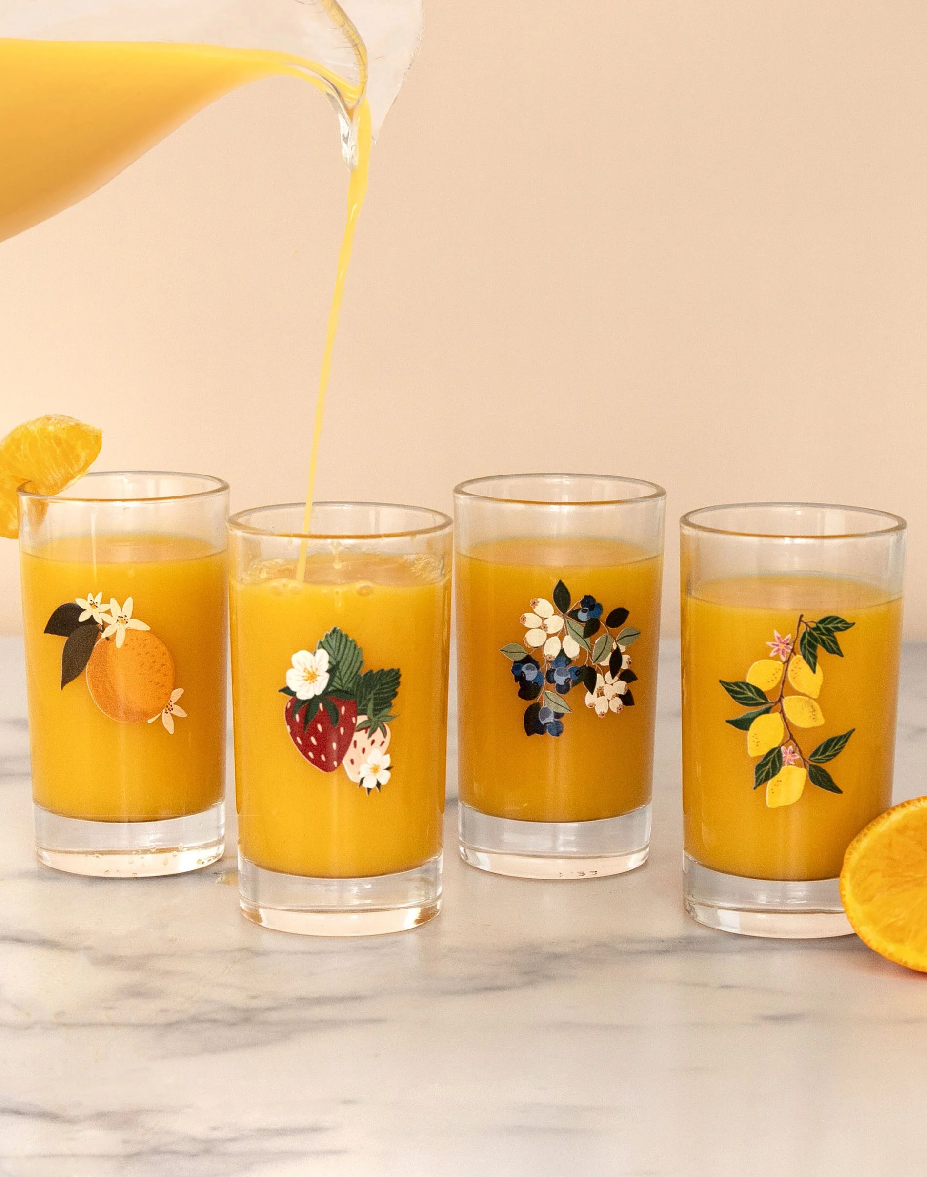 FRUIT JUICE GLASSES