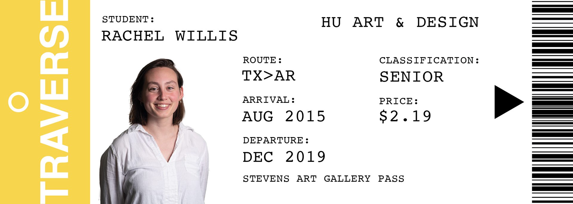 SENIOR SHOW TICKET