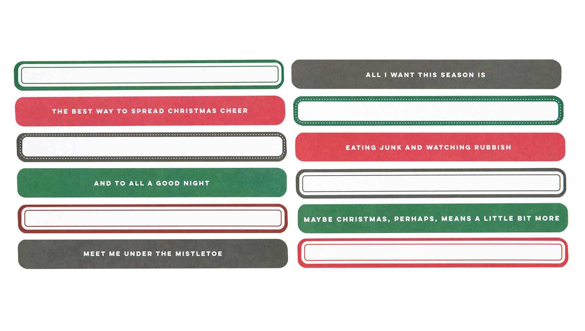 DECEMBER DAILY PHRASE EMBELLISHMENTS • ALI EDWARDS