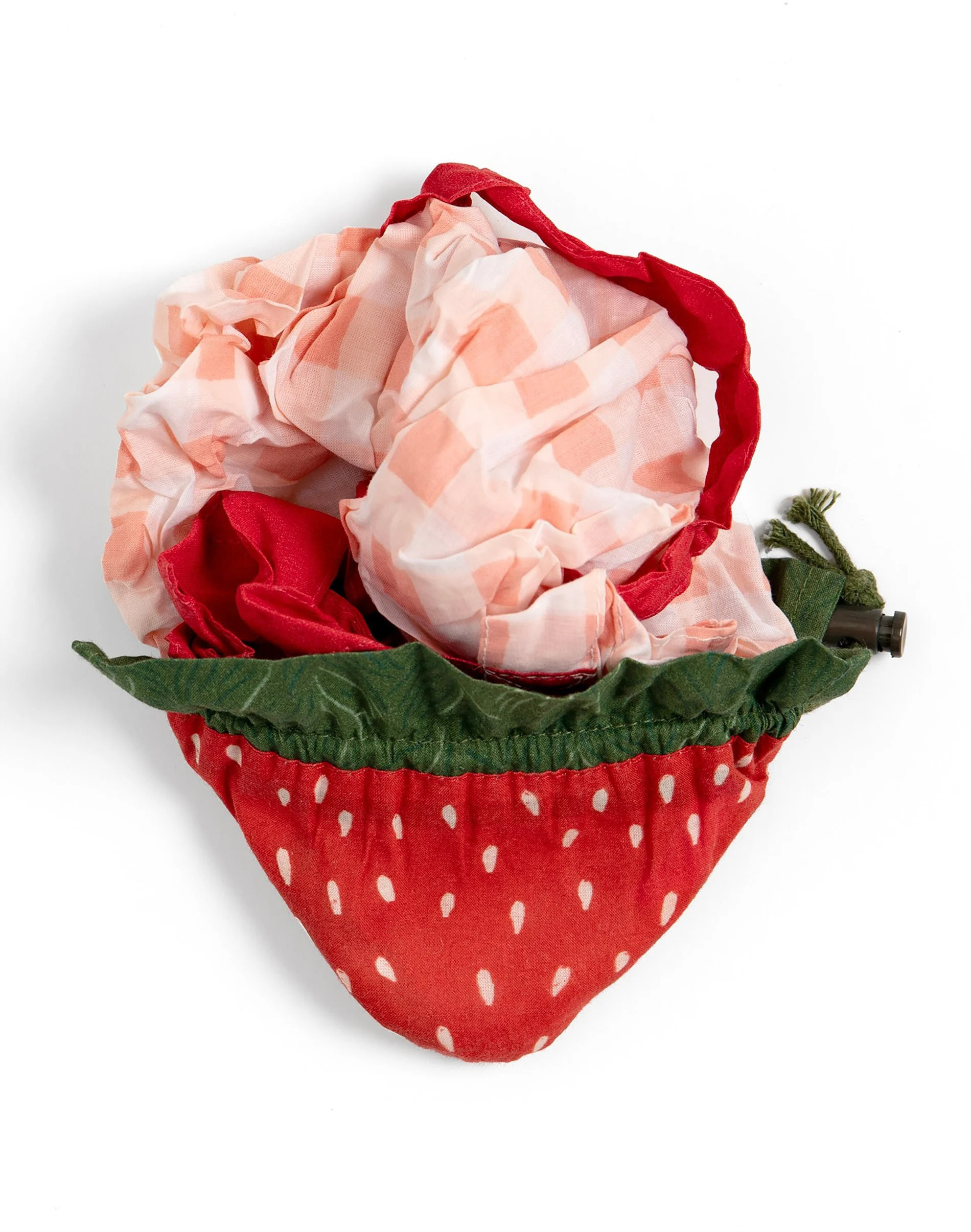 STRAWBERRY FOLDABLE MARKET TOTE
