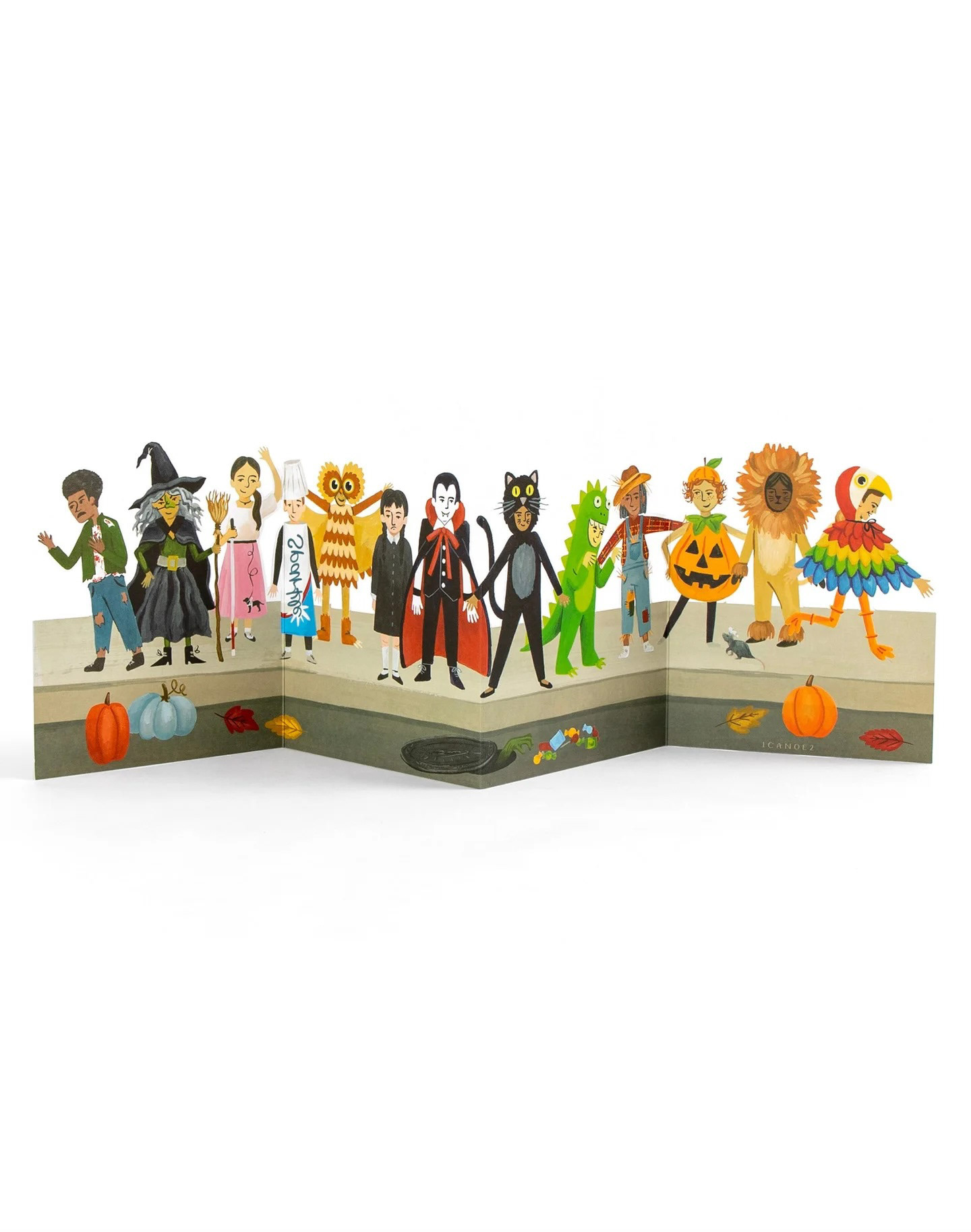 TRICK-OR-TREATERS ACCORDION
