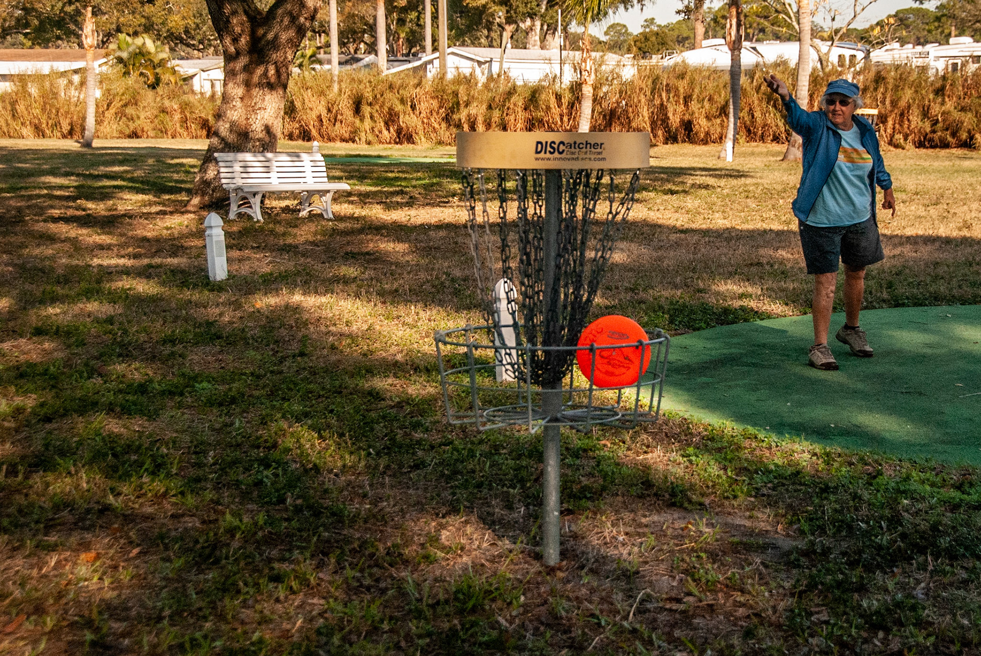 A sucessful Putt