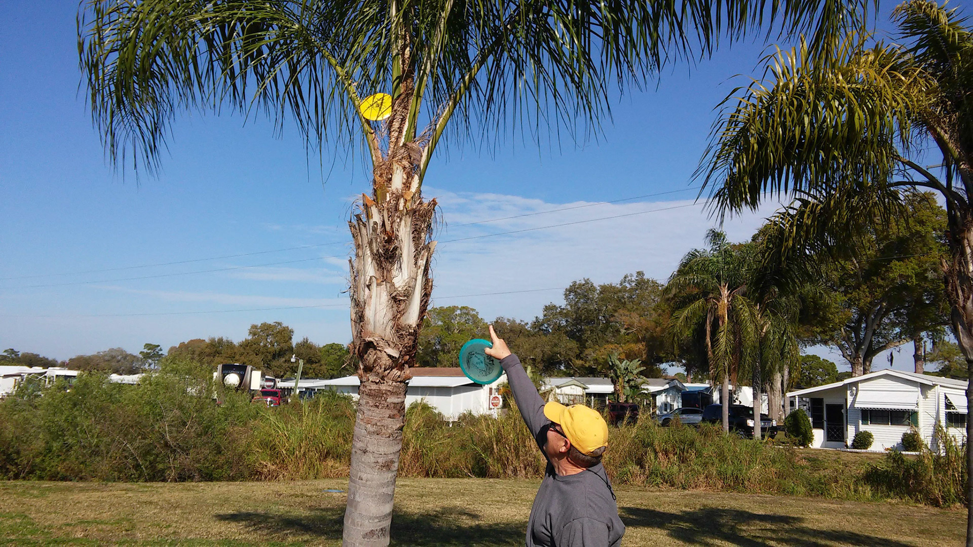 There are hazard in disc golf to