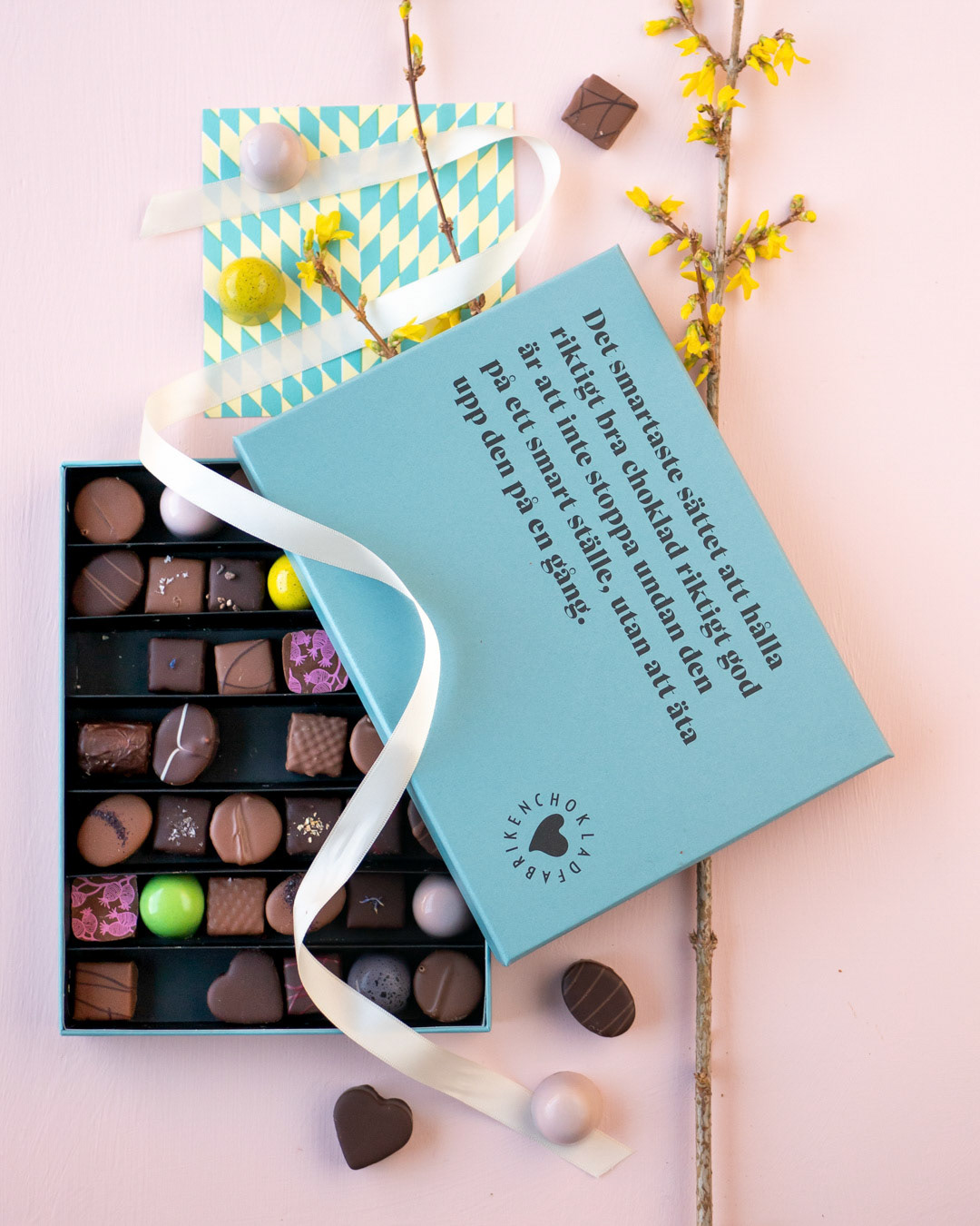 Styling av Katy Kimbell. Kund: Chokladfabriken.