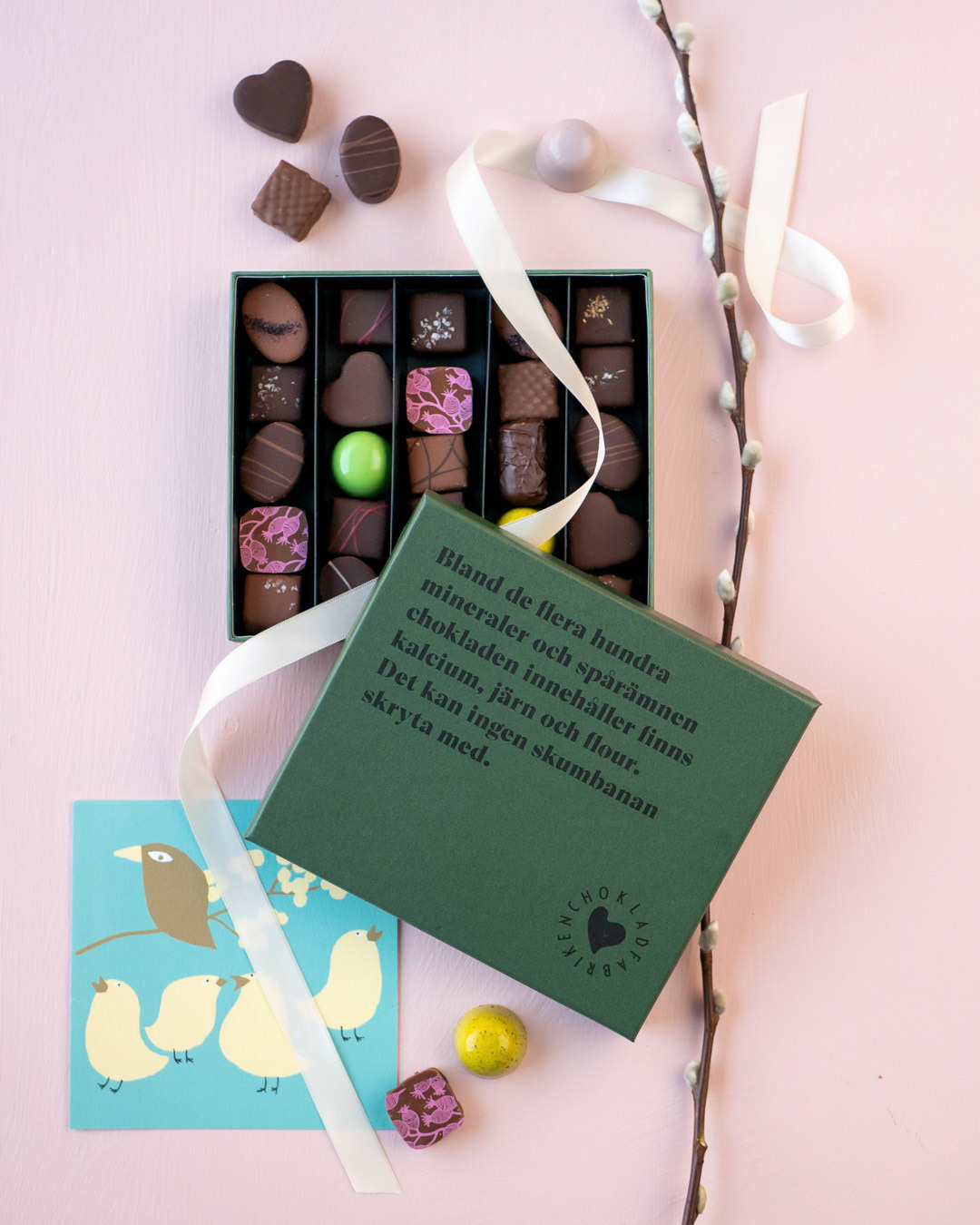 Styling av Katy Kimbell. Kund: Chokladfabriken.
