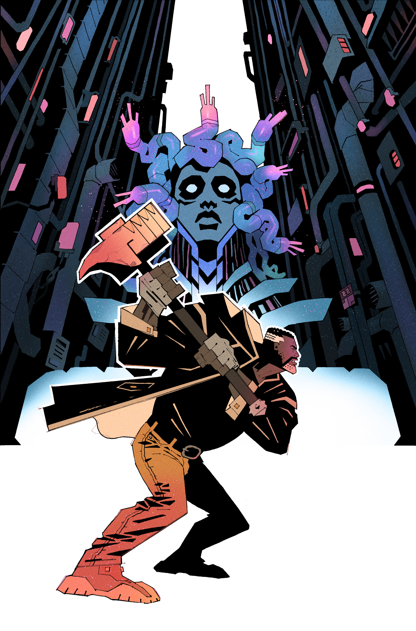 MOSELY #1 VARIANT COVER (BOOM STUDIOS, 2022)