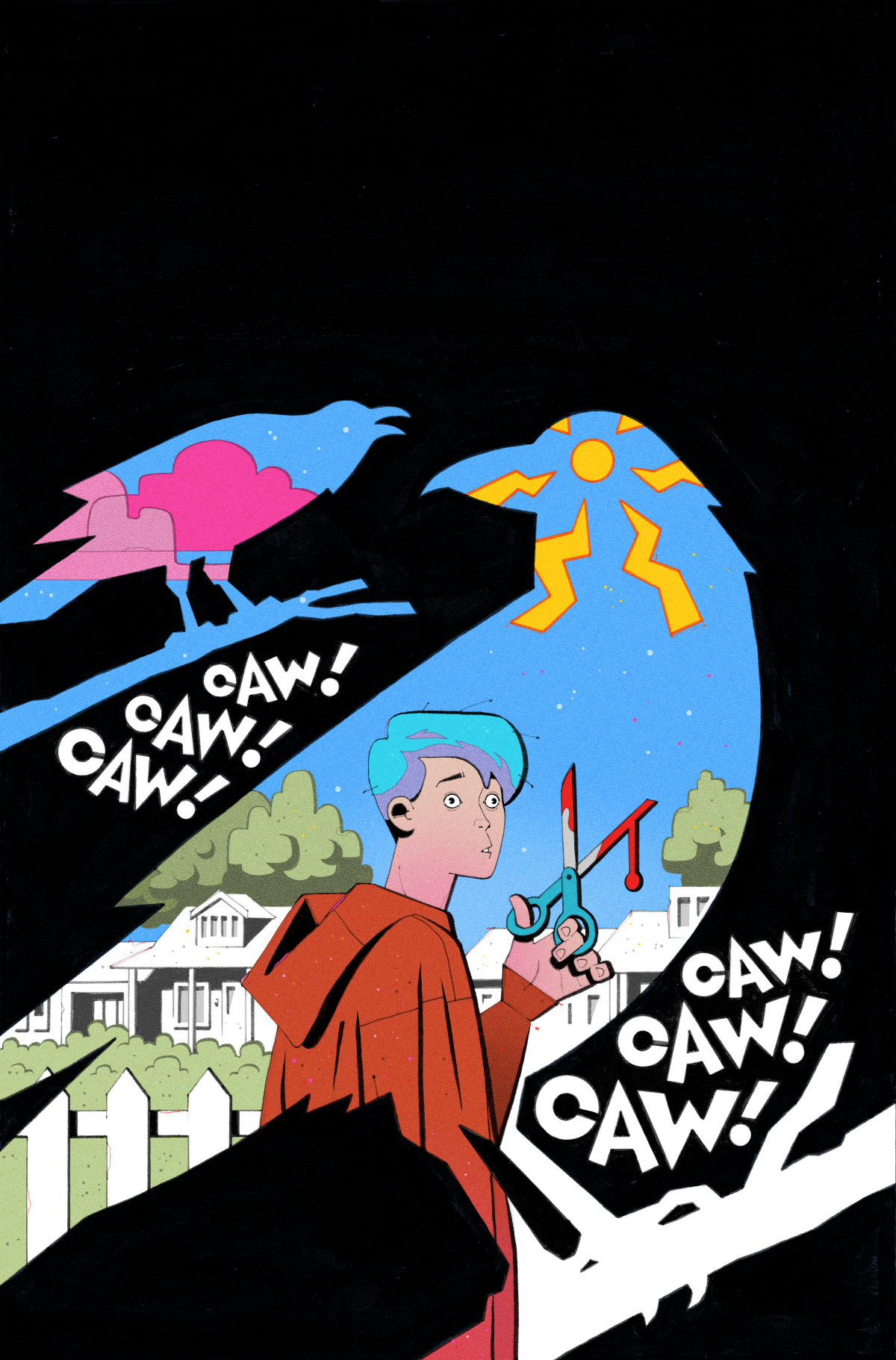 DWELLINGS #1 VARIANT COVER (ONI PRESS, 2023)