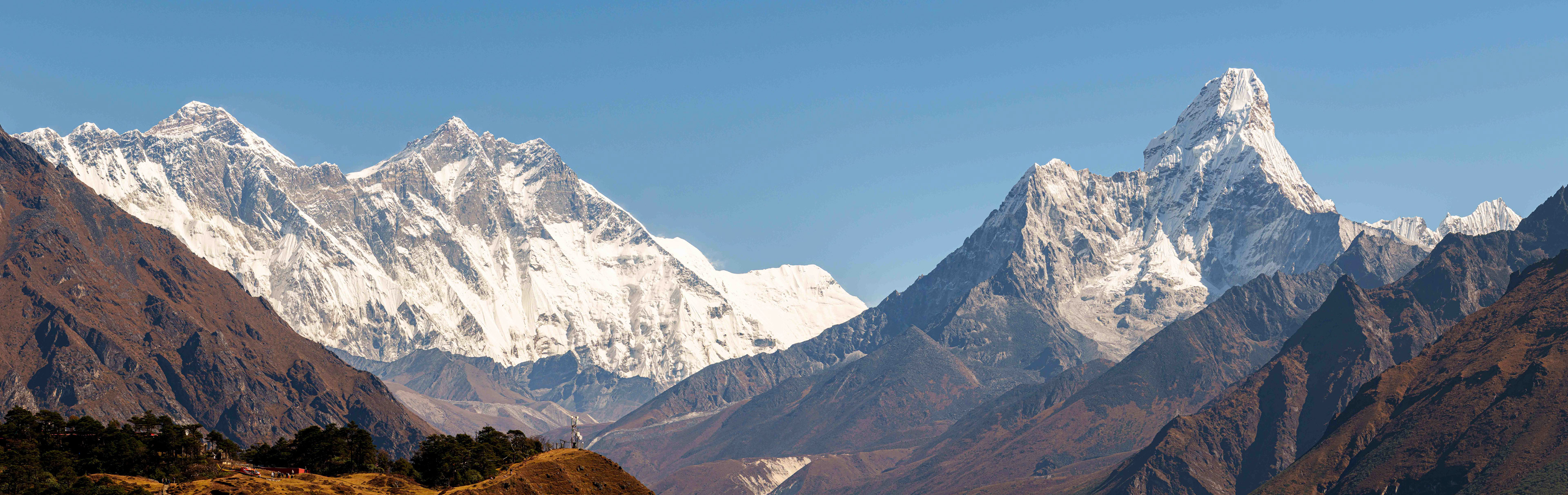 Everest, Lhotse and Ama Dablam