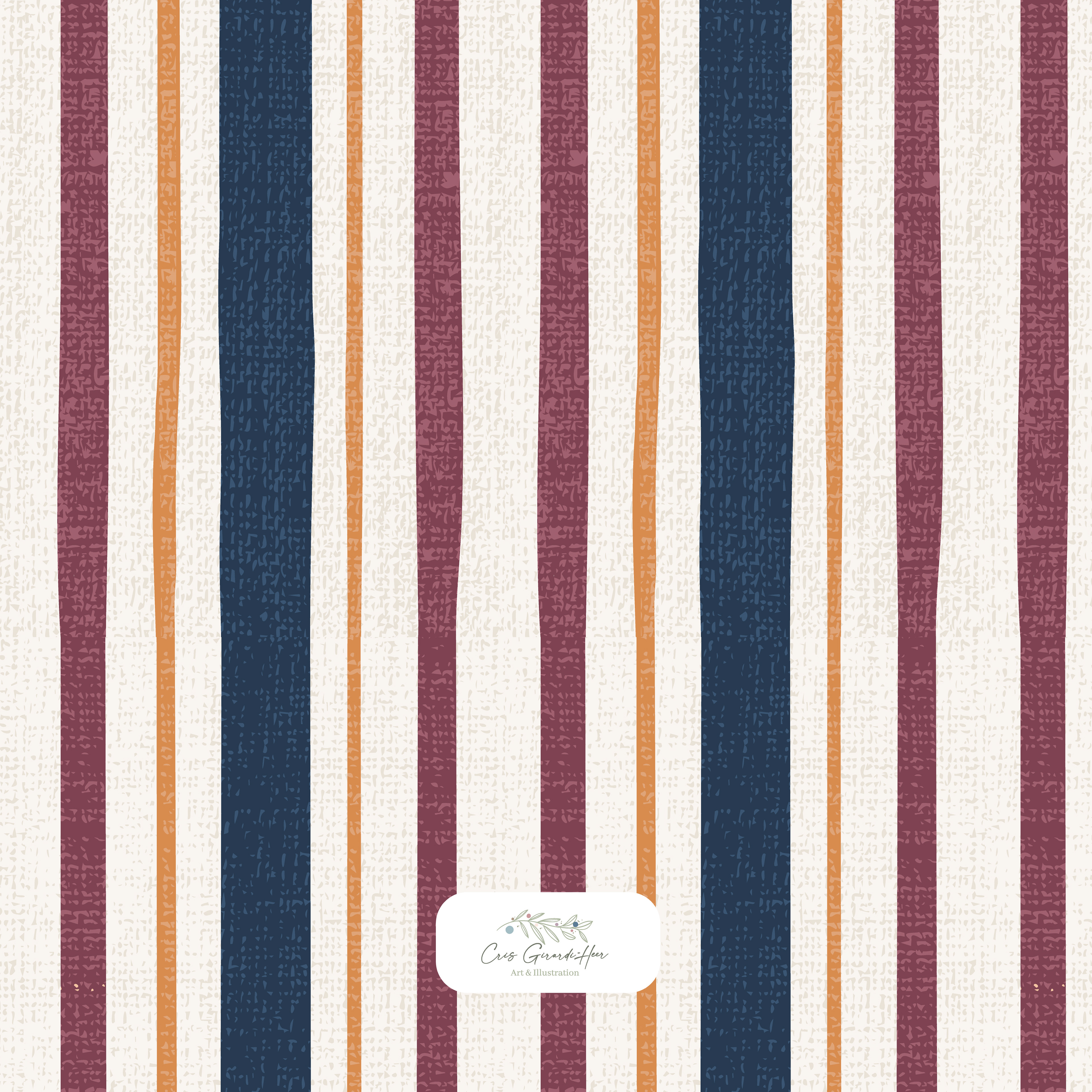 Cozy Stripes - Colorway 2