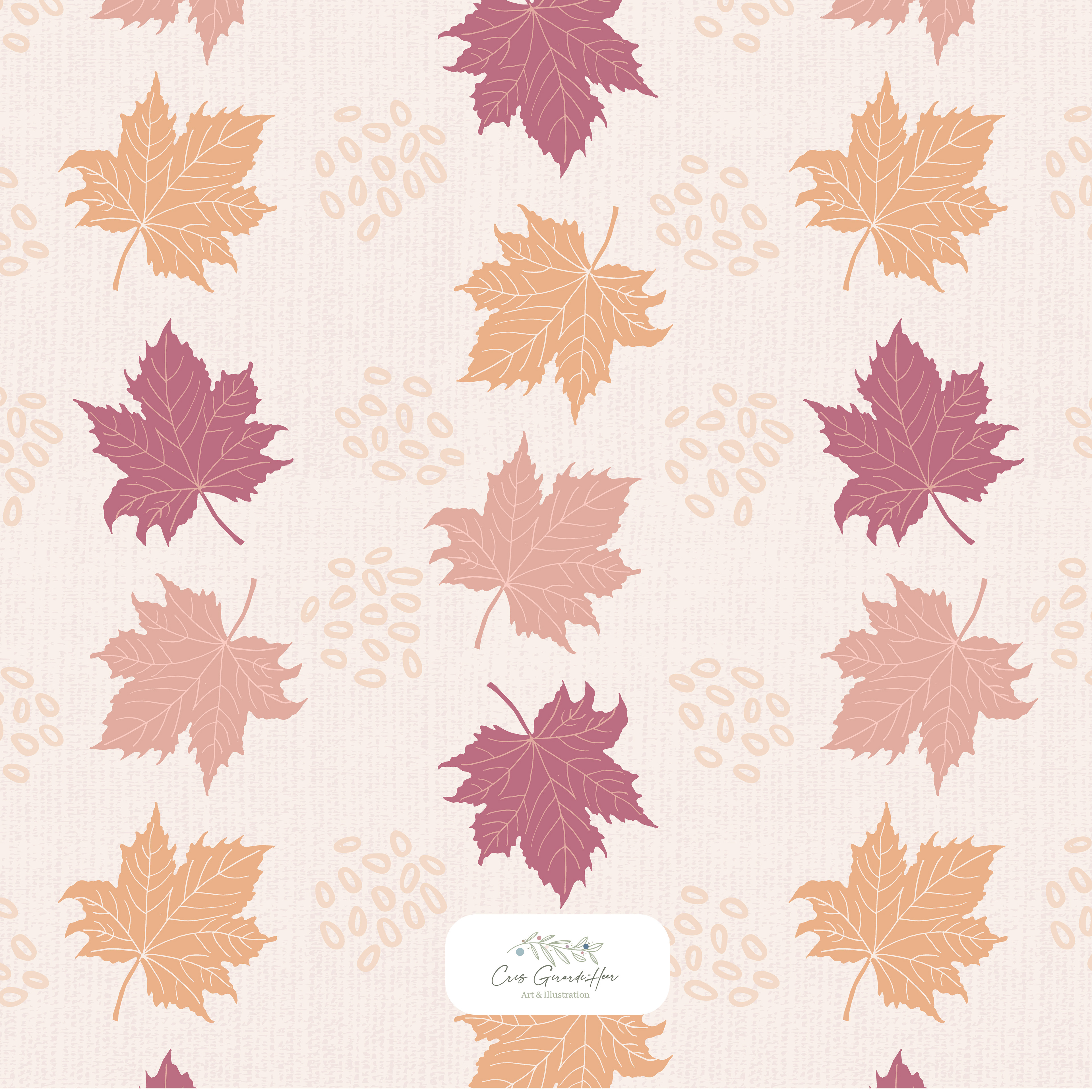 Dancing Leaves - Colorway 2