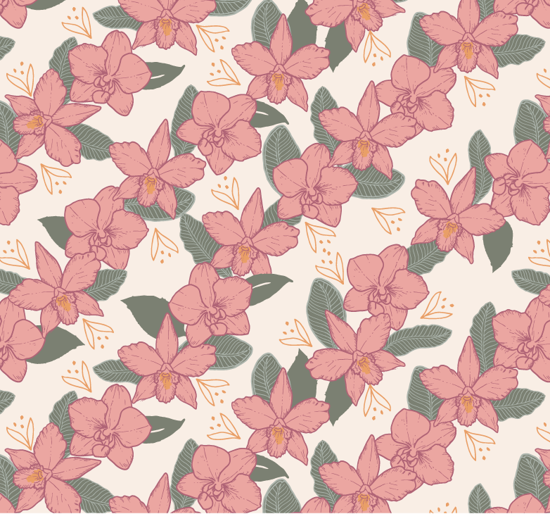Orchids- Colorway 2