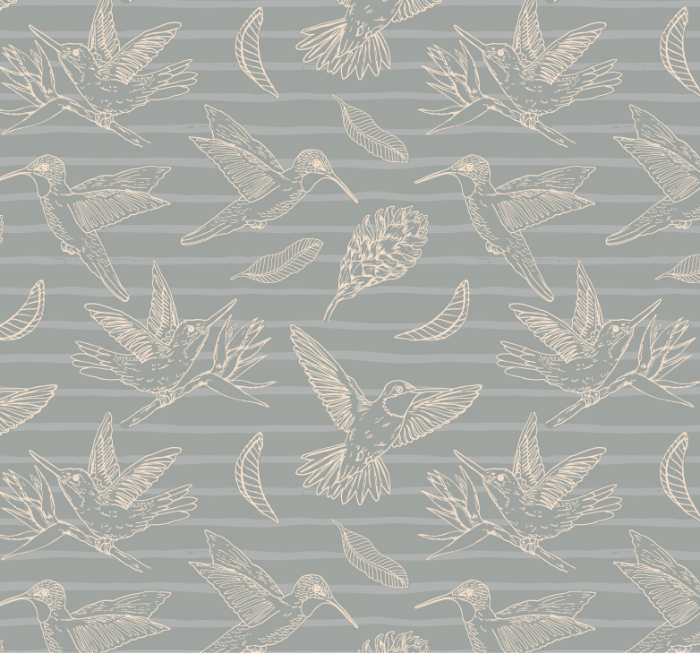 Flying Birds - Colorway 2