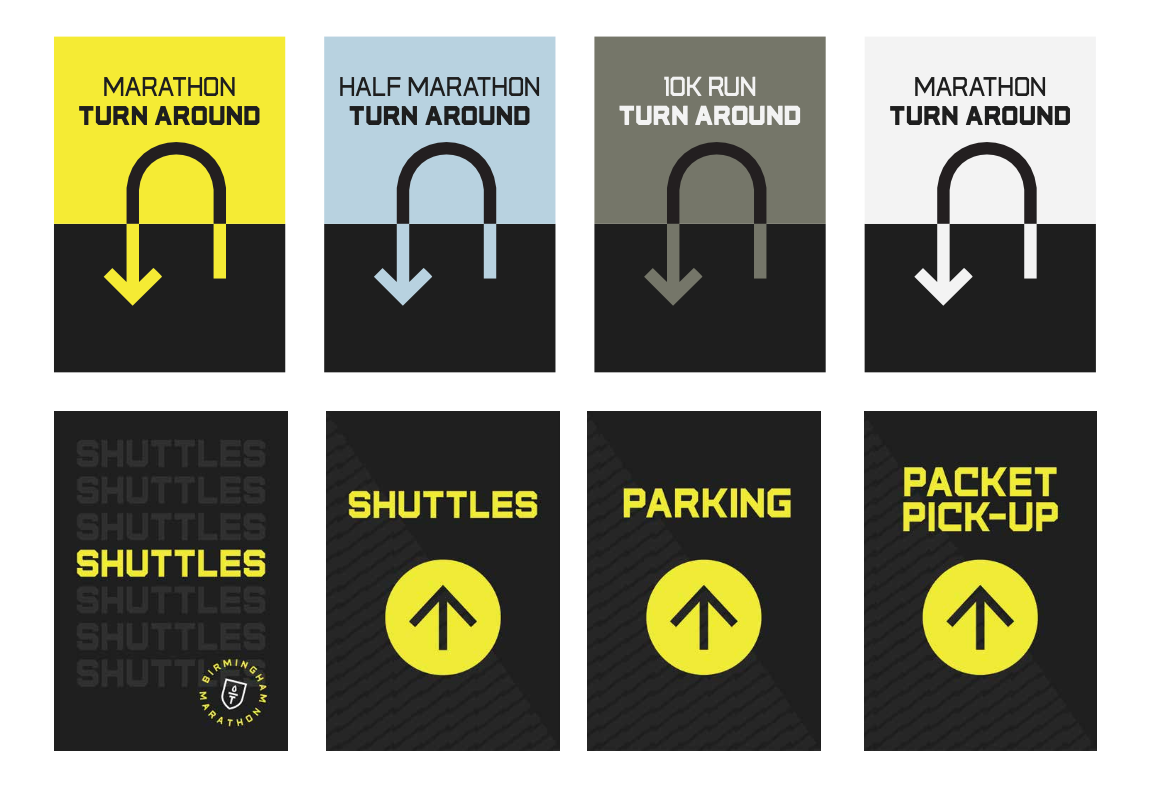 A-Frame Directional Signage