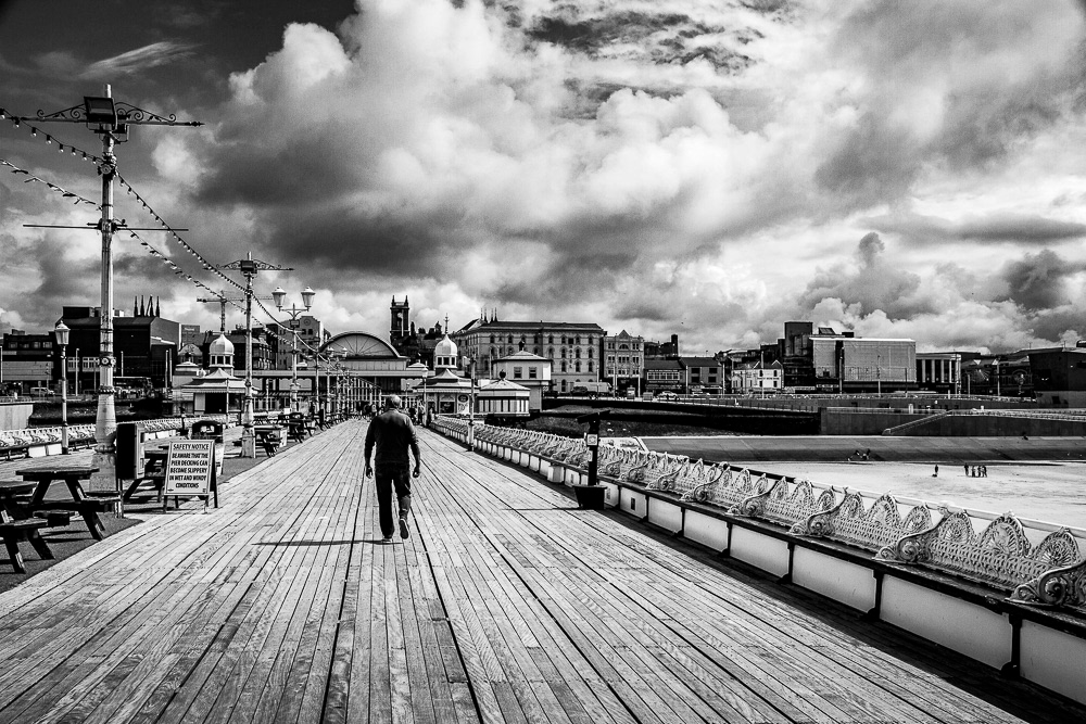 Grade II listed North Pier, Blackpool, Lancashire.