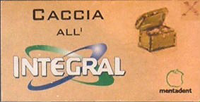 campagna prozionale Mentadent (adesivo)