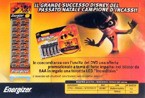 display da terra per Energizer