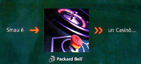 flyer promozionale Packard Bell