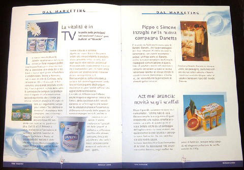 rivista istituzionale Danone