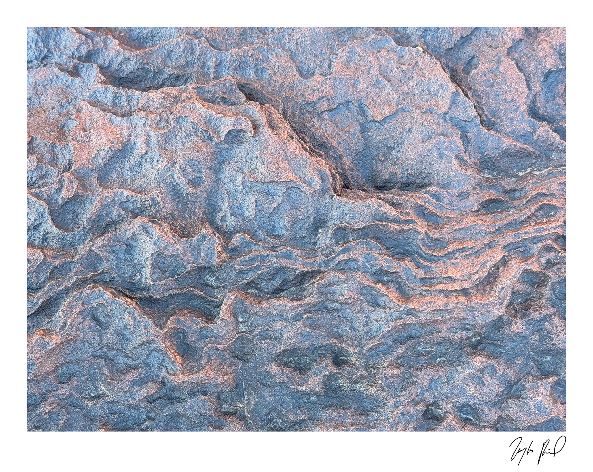 Iron flow. Southwest UT.