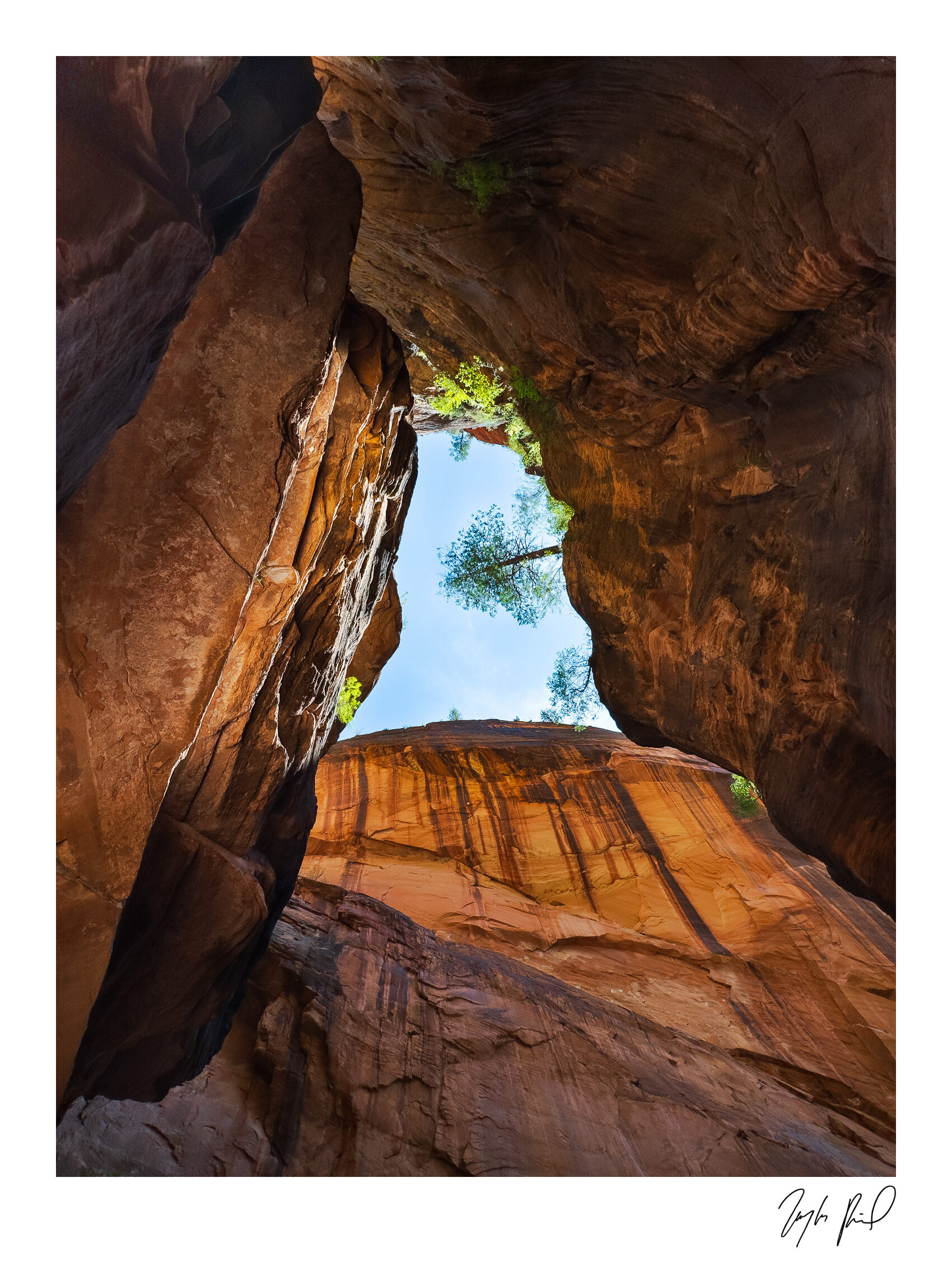 Triangulation. Zion National Park, UT.