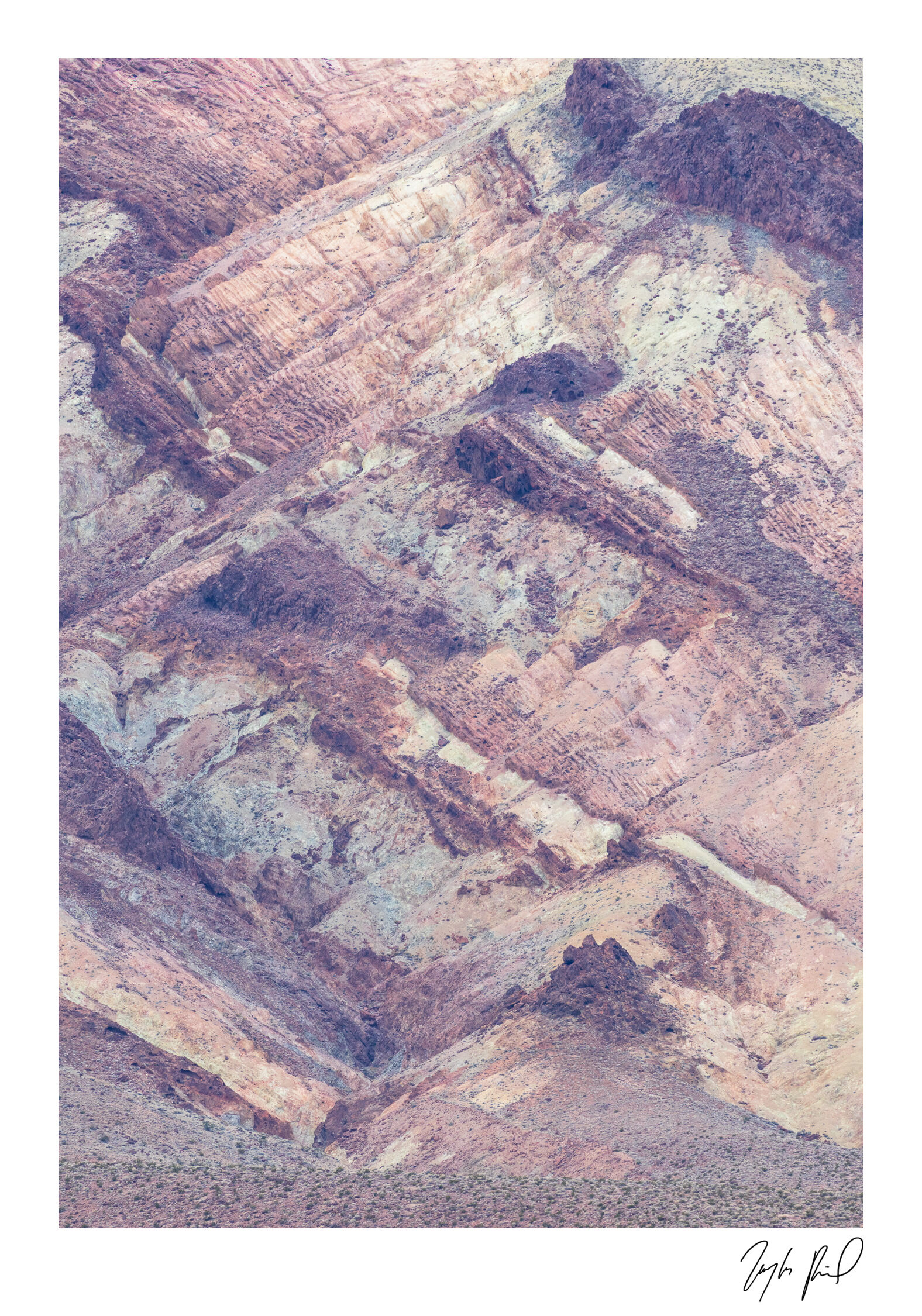 A soft shift. Death Valley National Park, CA.