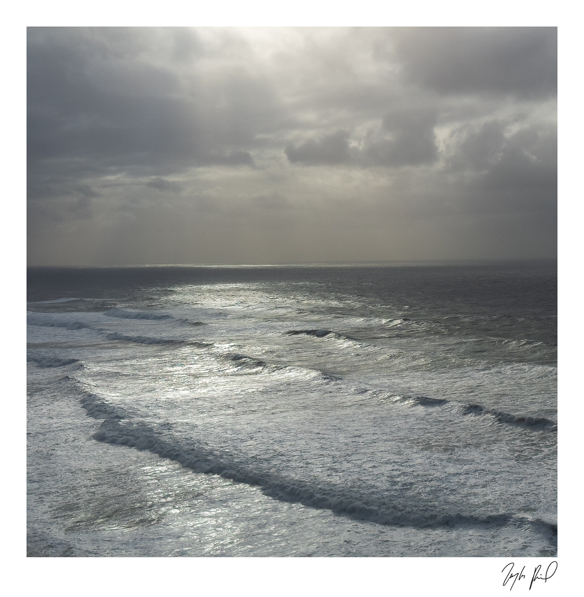 Silver Storm. Oregon coast.