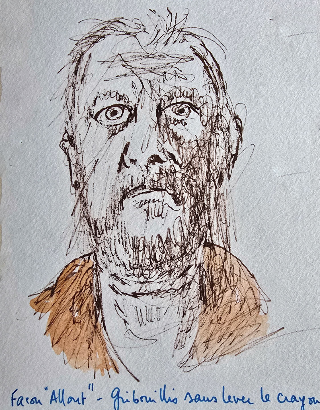 Autoportrait façon Allout