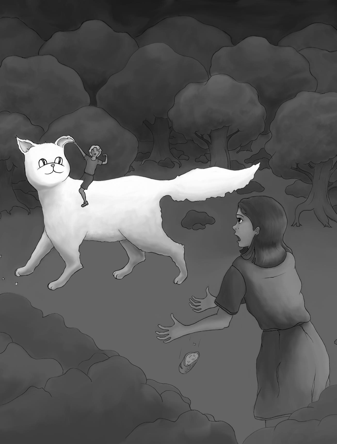 Bread Crumbs and Kittens (Hansel and Gretel)