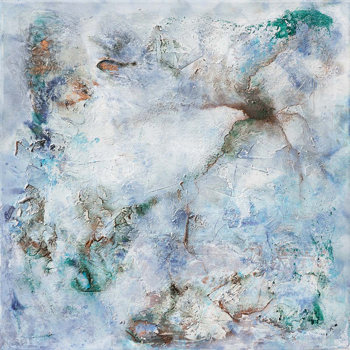 "Stardust II" | 2023 | Acryl auf Leinwand | 50x50 cm